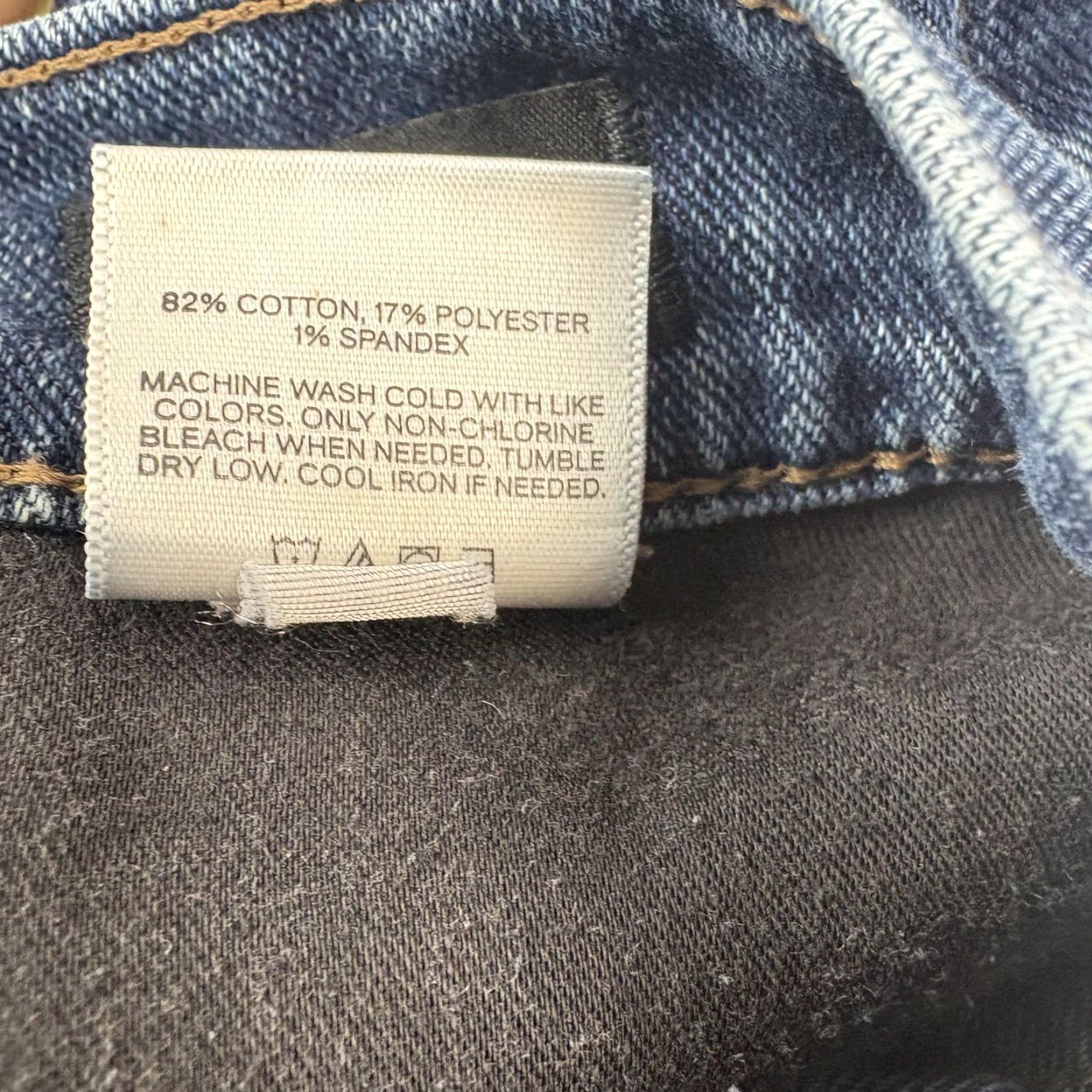 Express Express Jeans Womens Slim Super High Rise Medium Wash 28x27 Denim Distressed Pockets Zip Floats Size 25" / US 0 / IT 36 - 7 Thumbnail