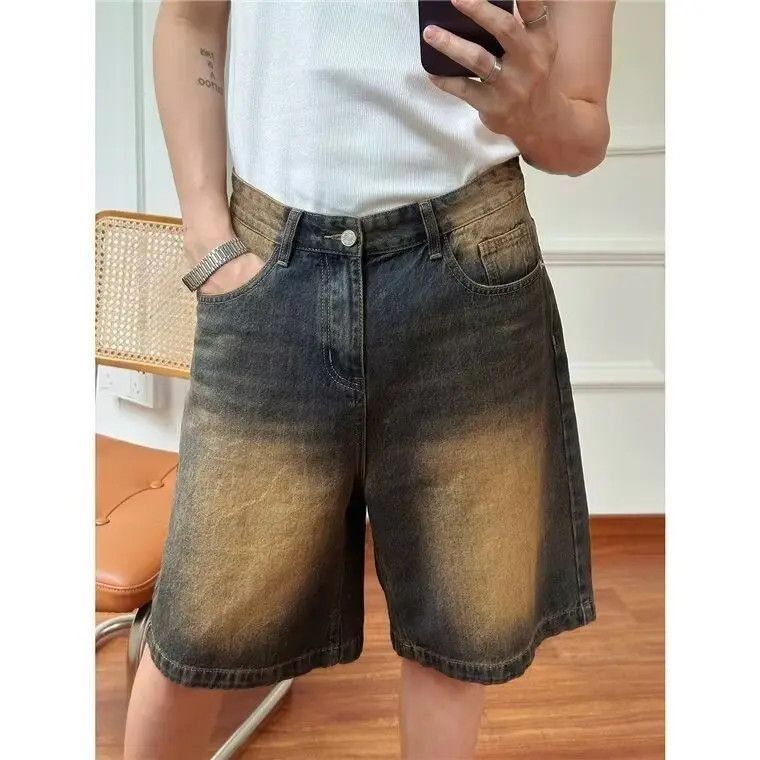 Japanese Brand Retro loose casual denim shorts Size US 32 / EU 48 - 3 Thumbnail