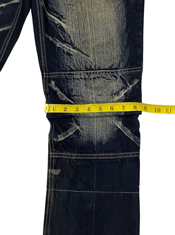 PPFM PPFM Double Waist Mud Wash Denim Pants Size US 32 / EU 48 - 20 Thumbnail