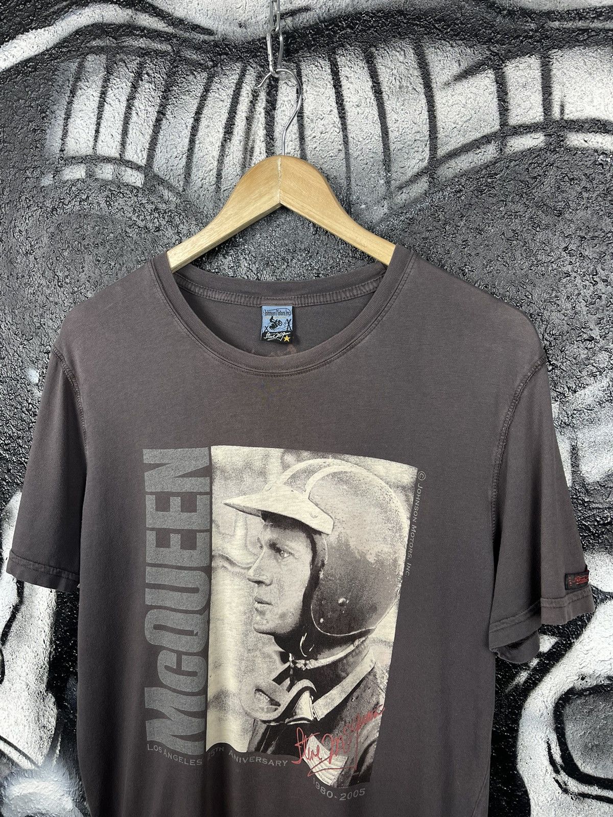 Johnson Motors Johnson Motors Inc. Steve McQueen Vintage T-Shirt Men’s Size US M / EU 48-50 / 2 - 3 Thumbnail