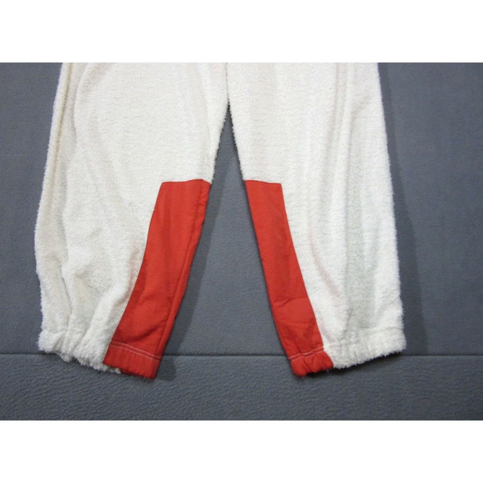 Free People Free People Movement Pants Womens Large White Red Fleece Cuddle Up Cozy Size 36" / US 14 / IT 50 - 2 Thumbnail