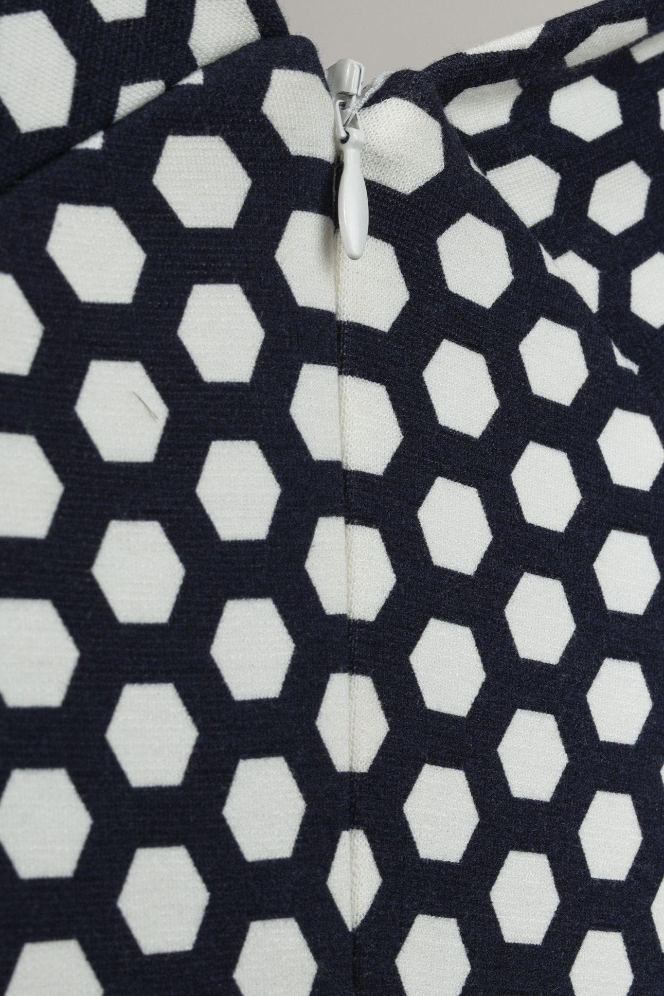 Escada Escada Diarina Marine Geometric Print Dress Size XS / US 0-2 / IT 36-38 - 8 Thumbnail