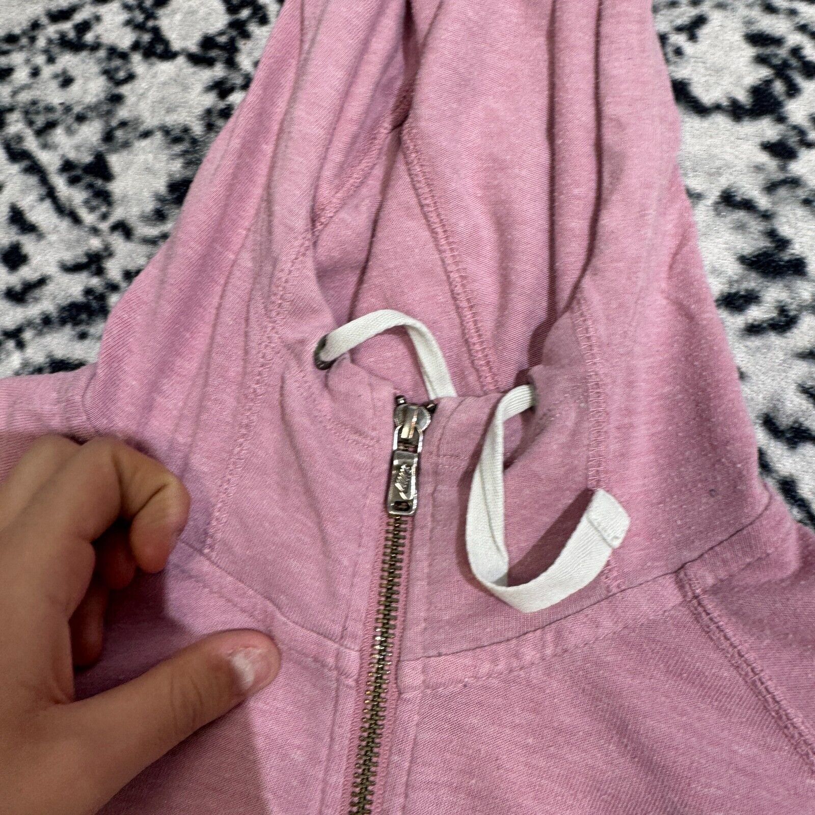Nike × Vintage Nike Powder Pink Cotton Hoodie Zip Size S Tech Fleece Sport Size US S / EU 44-46 / 1 - 7 Thumbnail