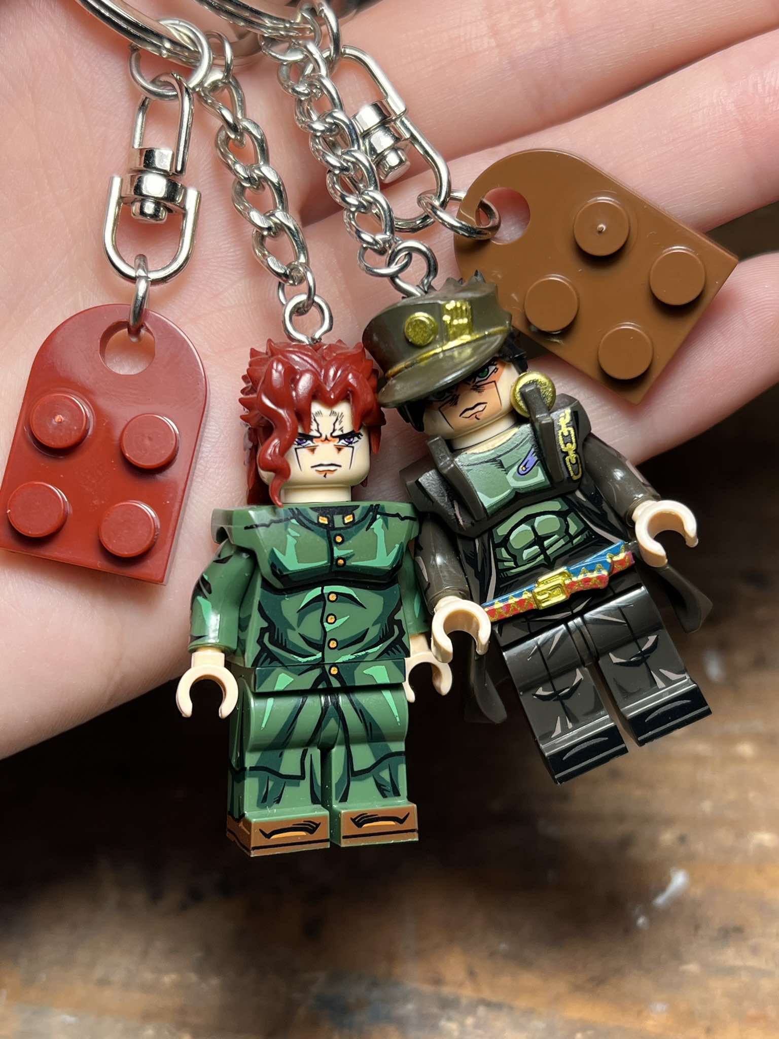 Other Jojo jotaro Jolyne anime mini figurine keychain keyring Size ONE SIZE - 1 Thumbnail