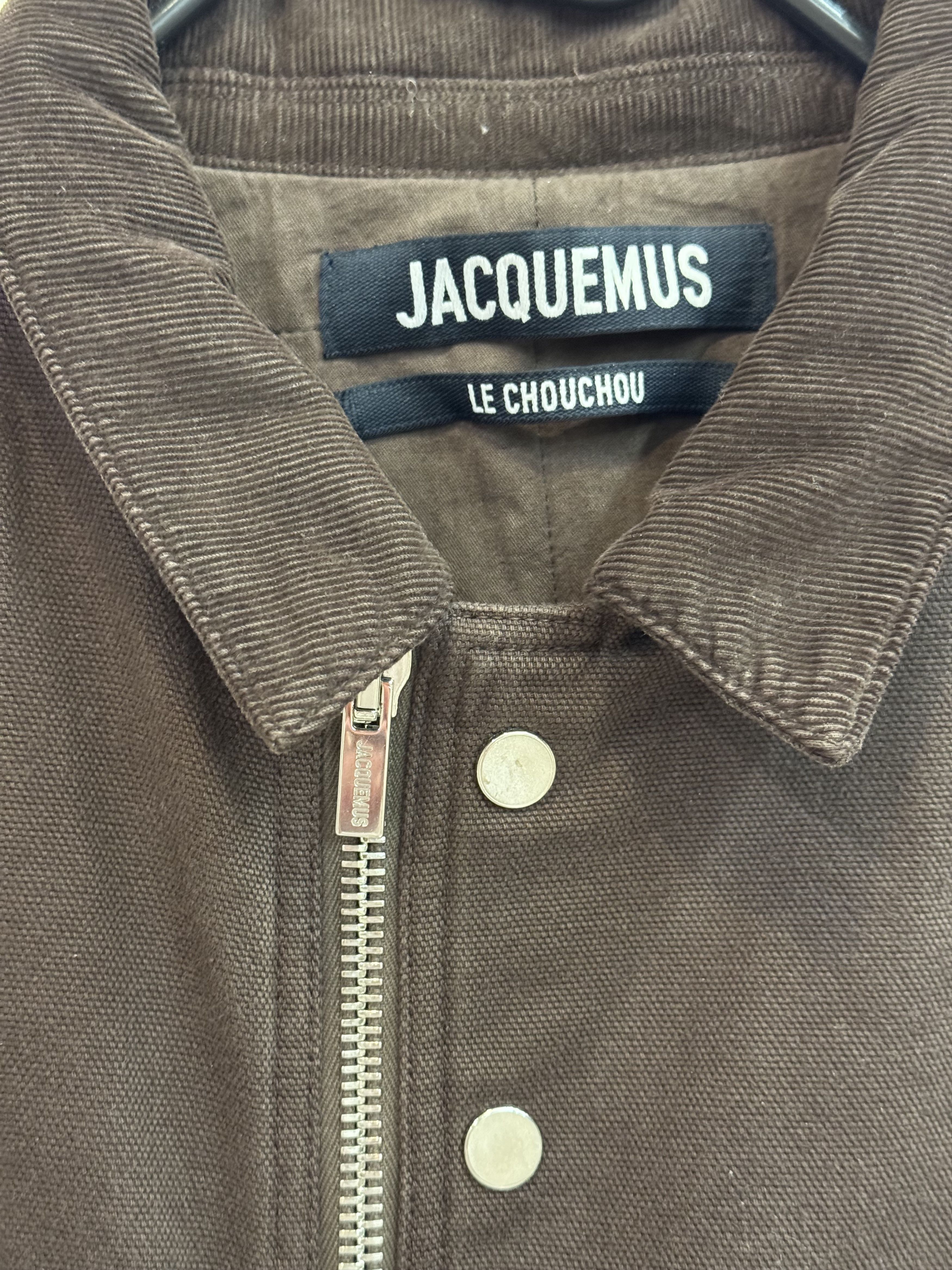 Jacquemus Jacquemus Le Blouson Trivela 'Dark Brown' Size US M / EU 48-50 / 2 - 12 Thumbnail