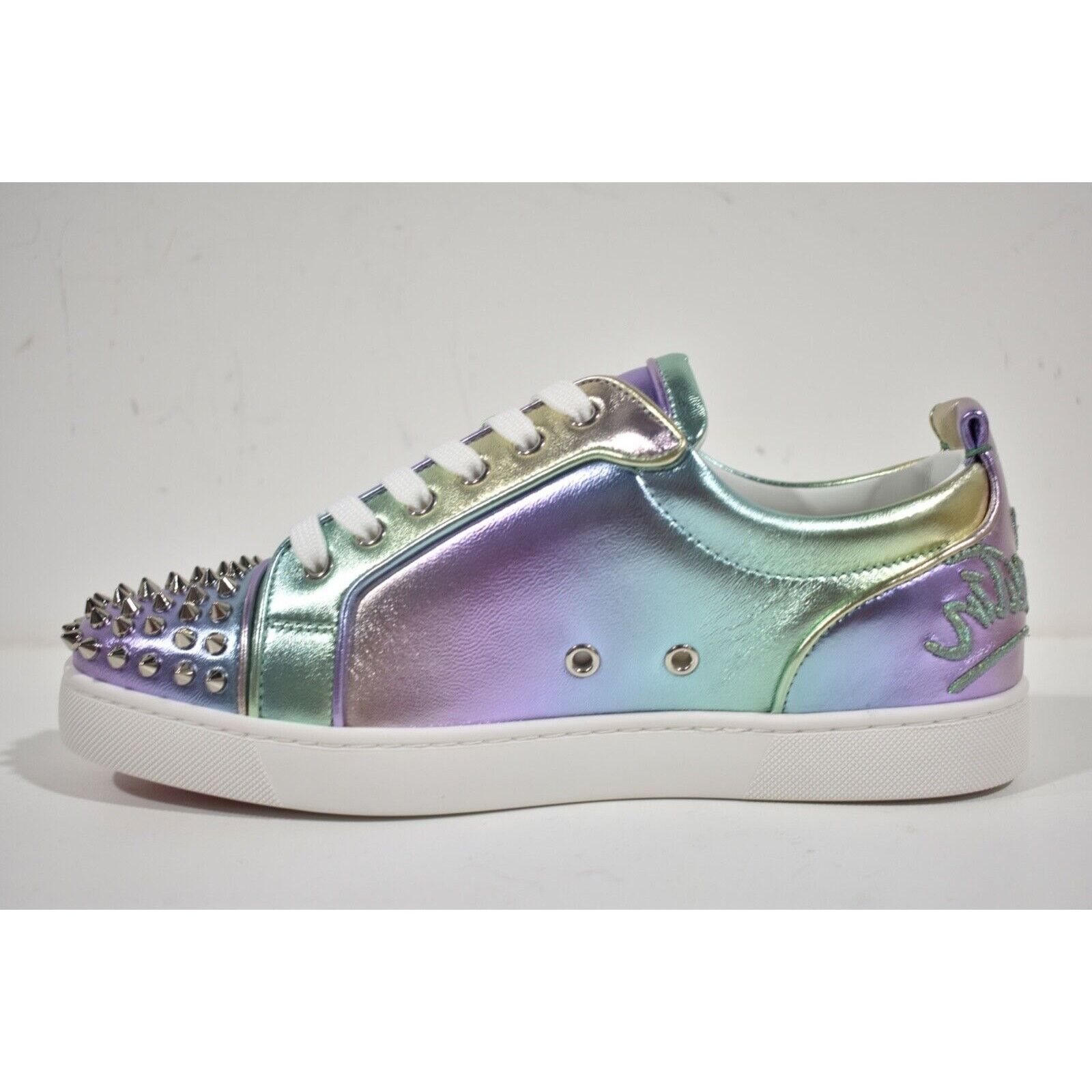 Christian Louboutin Christian Louboutin Mens Fun Louis Junior Spikes Flat Size US 12 / EU 45 - 7 Thumbnail