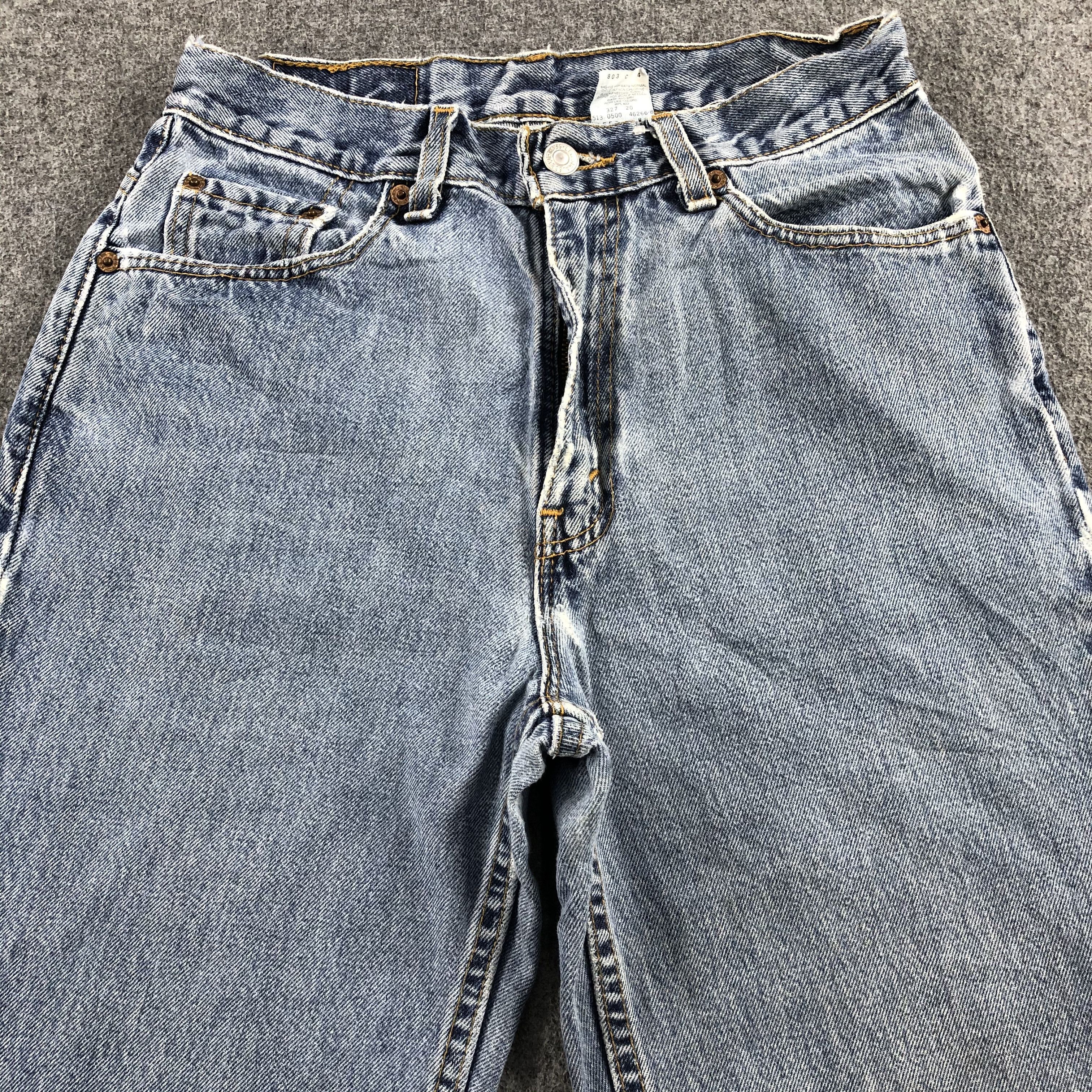 Levi's Vintage 90s Blue Wash Levis 512 Jeans-J2017 Size US 28 / EU 44 - 3 Thumbnail