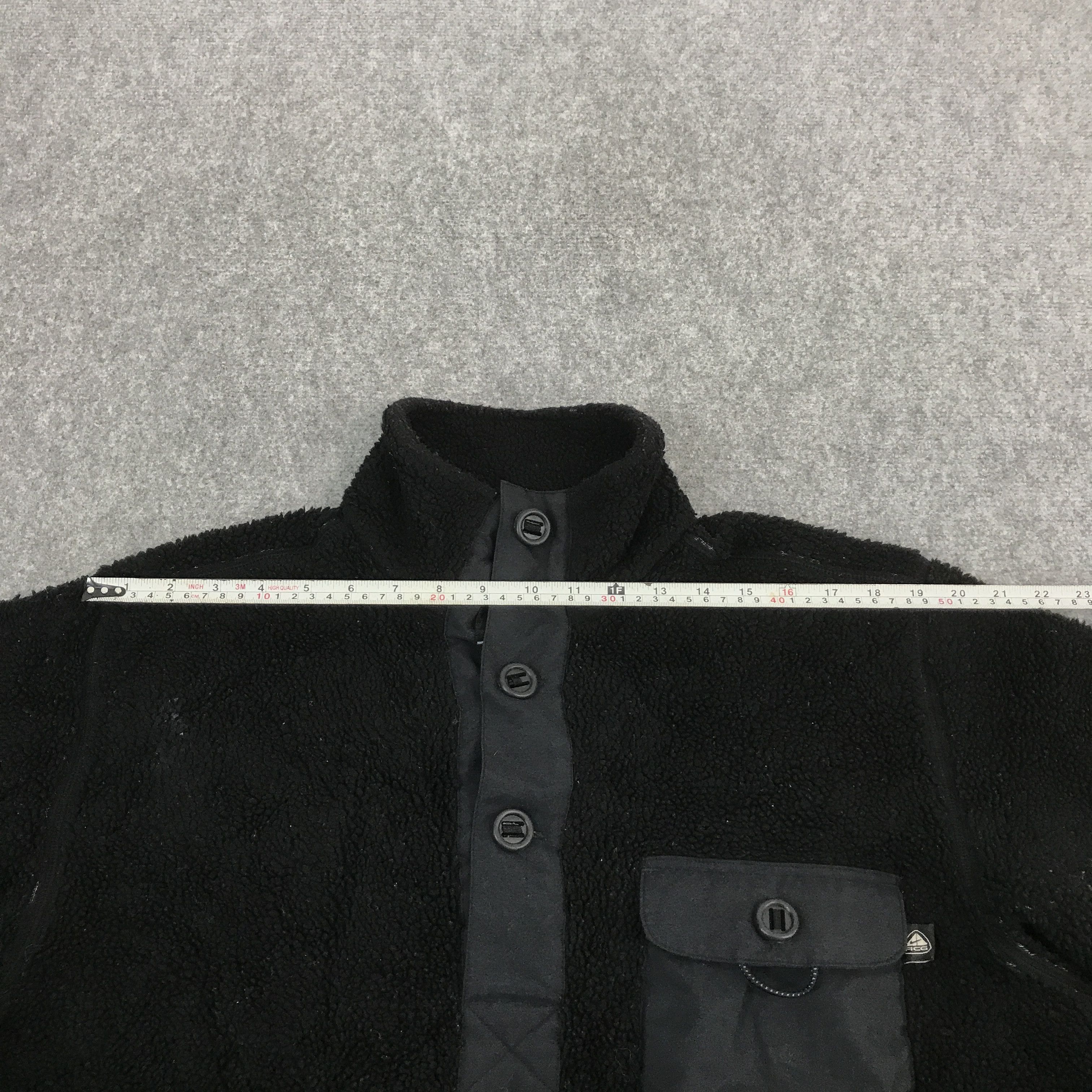 Nike × Nike ACG 2000s Nike acg fleece sherpa single pocket jacket Size US XL / EU 56 / 4 - 9 Thumbnail