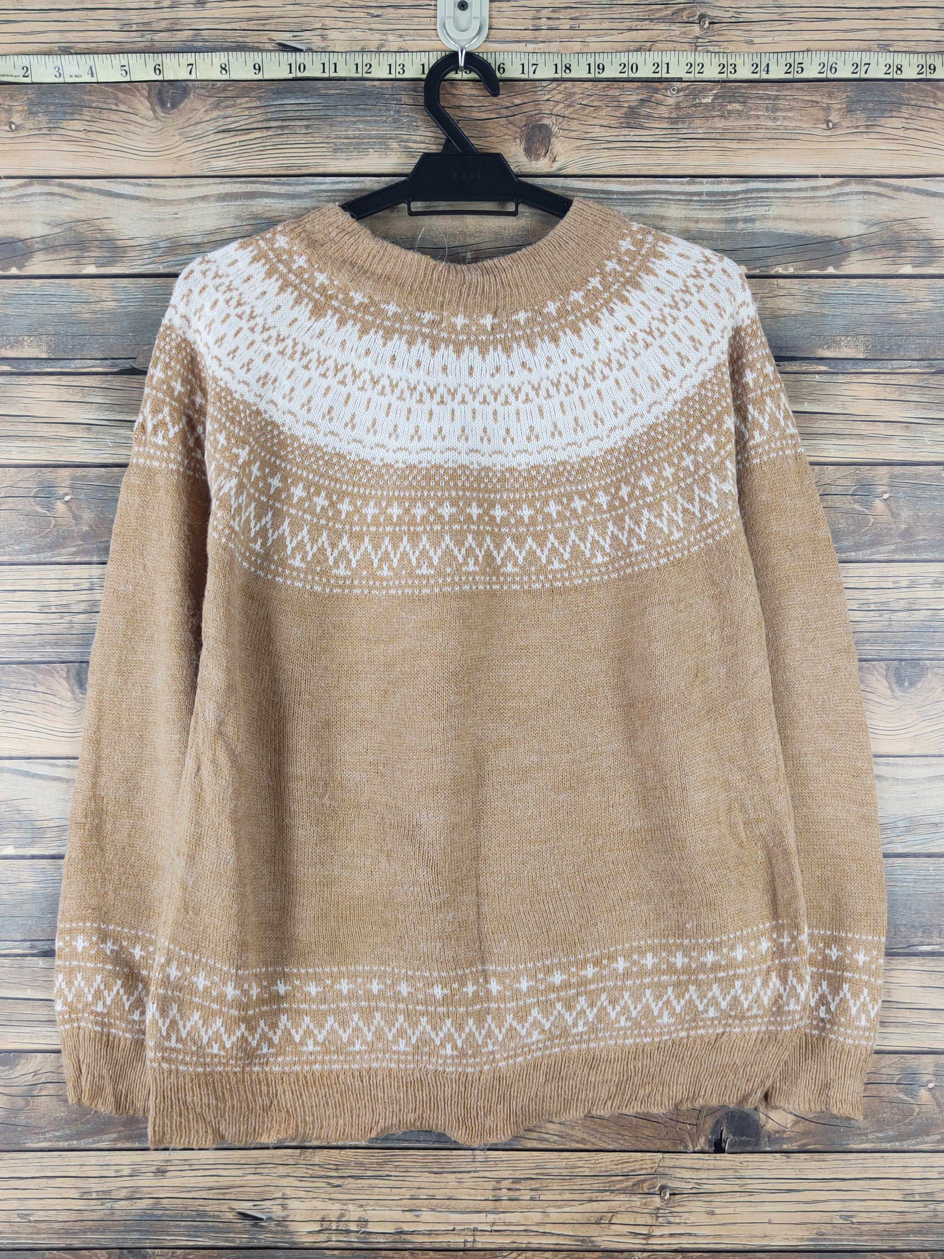 Homespun Knitwear × Japanese Brand × Vintage Bi Abbey Brown Knitwear Sweatshirts #W1776 Size M / US 6-8 / IT 42-44 - 7 Thumbnail