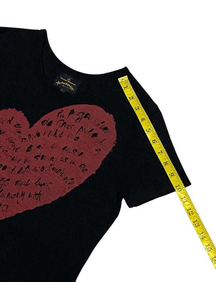 Vivienne Westwood Vivienne Westwood Anglomania Beige Heart Print “MONDAY”Shirt Size L / US 10 / IT 46 - 16 Thumbnail