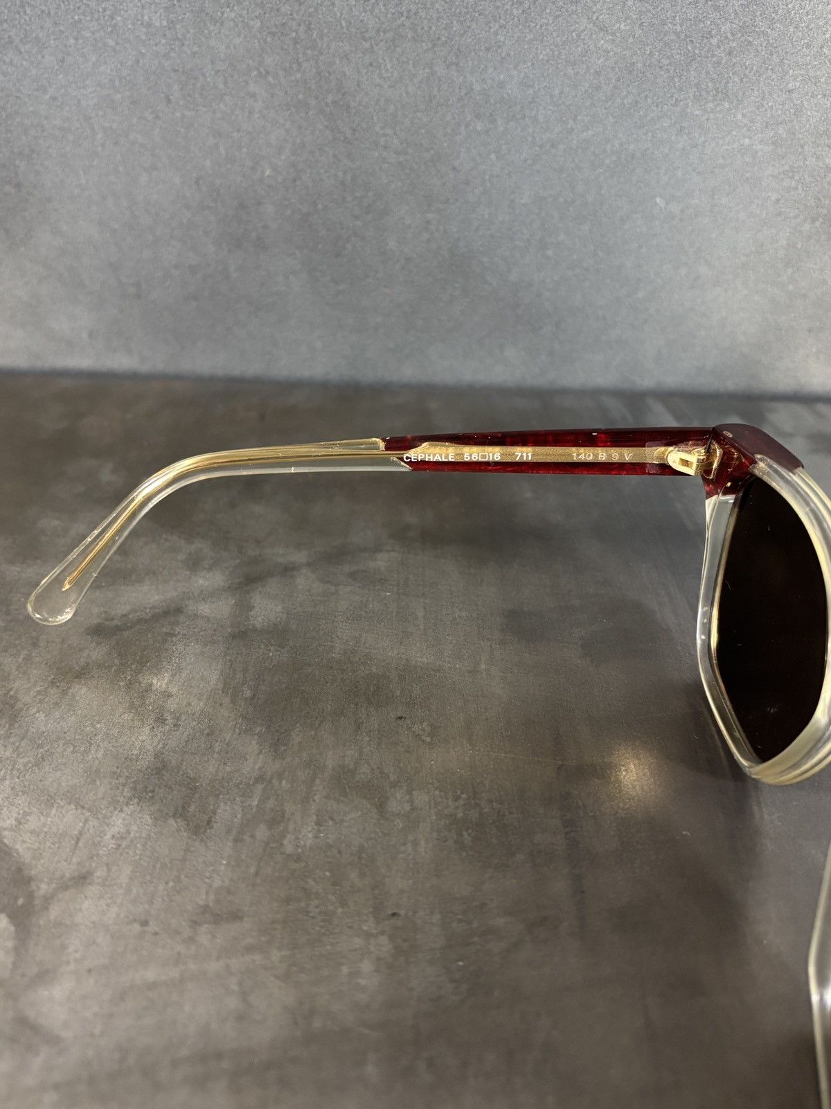 Yves Saint Laurent 1980s YSL Sunglasses 90s Vintage Yves Saint Laurent Cephale Size ONE SIZE - 14 Thumbnail