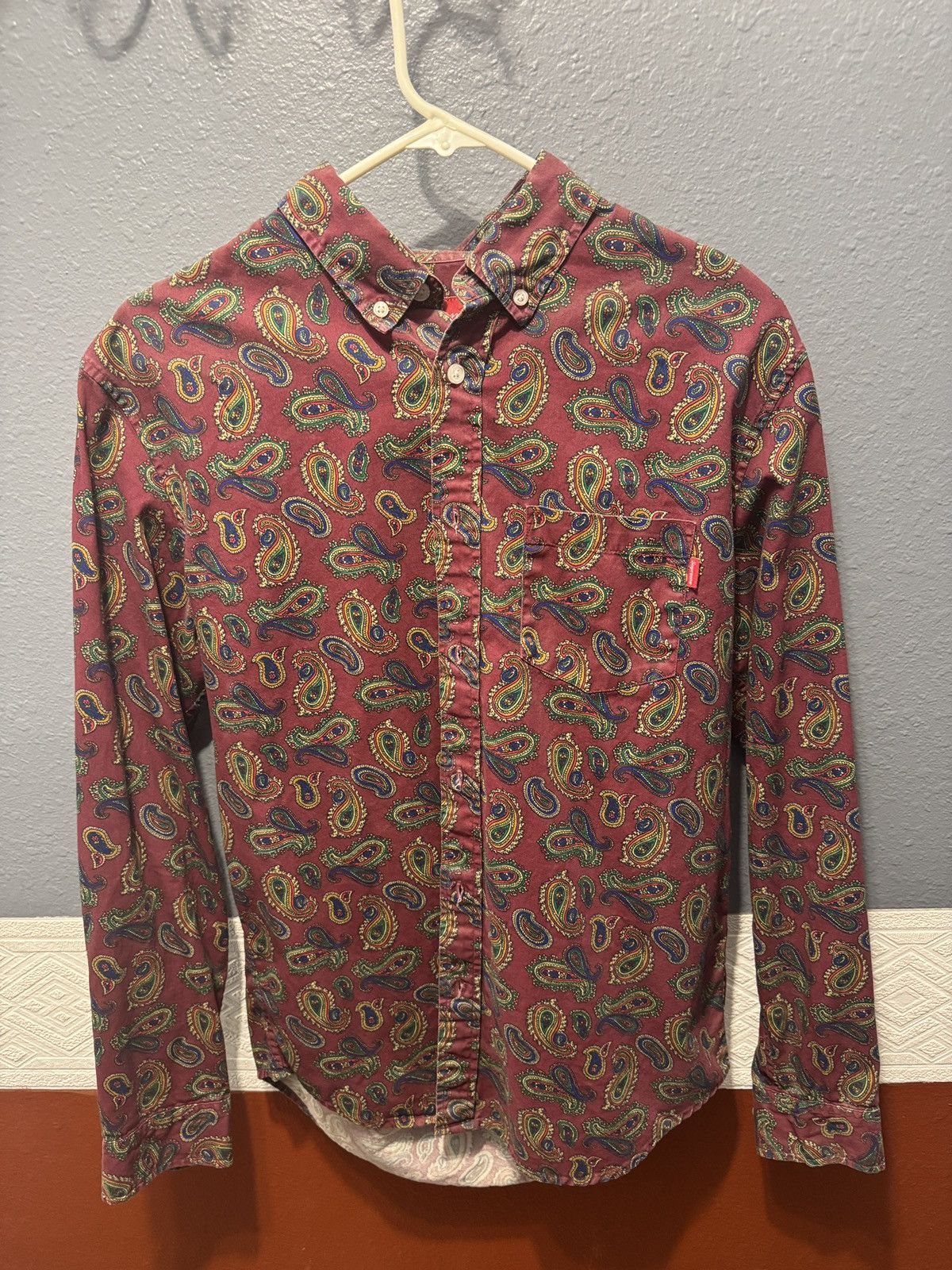 Supreme Paisley Button Up Size US M / EU 48-50 / 2 - 1 Thumbnail