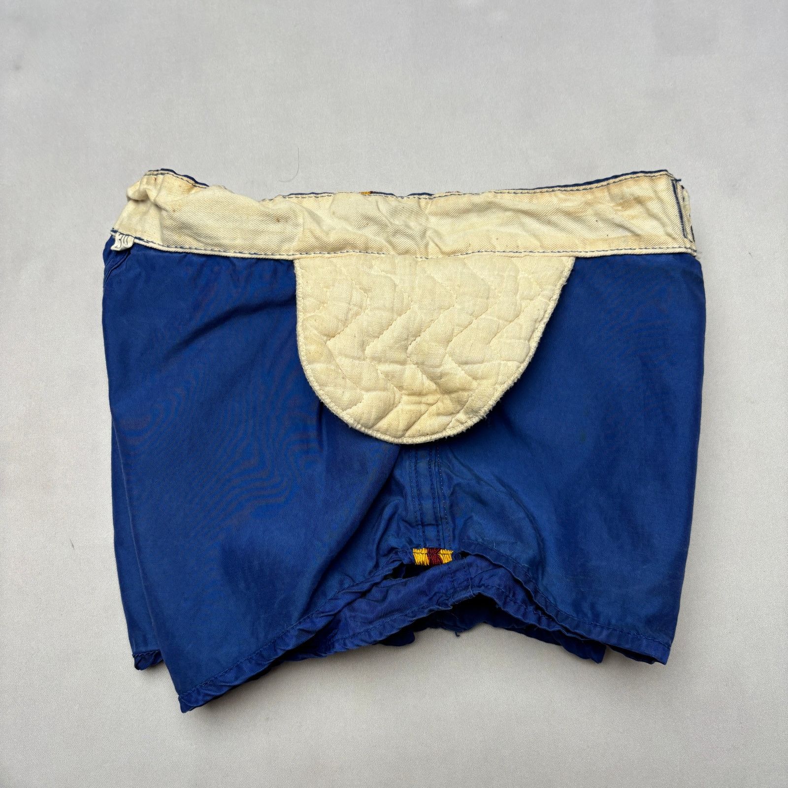 Vintage Vintage 40s 50s Satin Rayon Athletic Shorts Rockabilly 30 Size US 30 / EU 46 - 3 Thumbnail