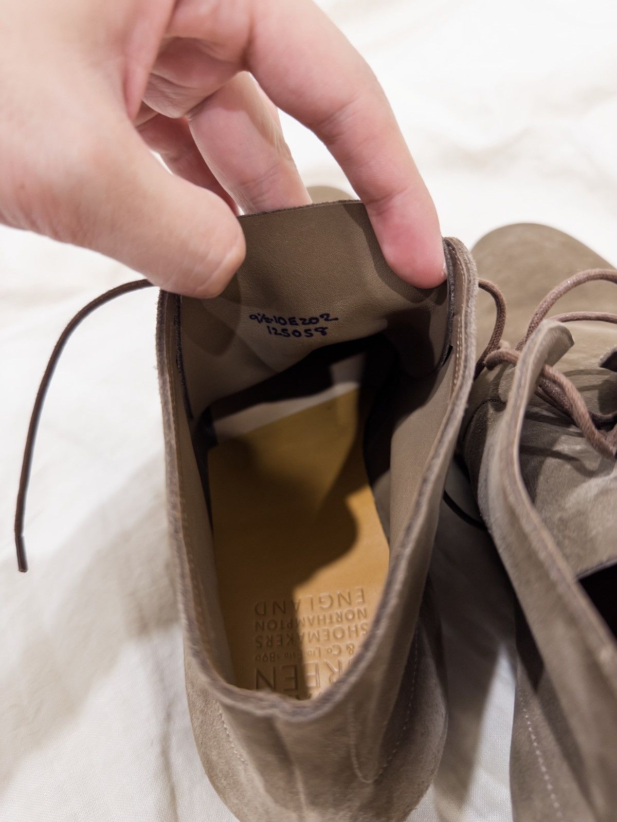 Edward Green New Edward Green Shanklin Mole Suede Desert Boot UK9.5E/US10 Size US 10 / EU 43 - 3 Thumbnail
