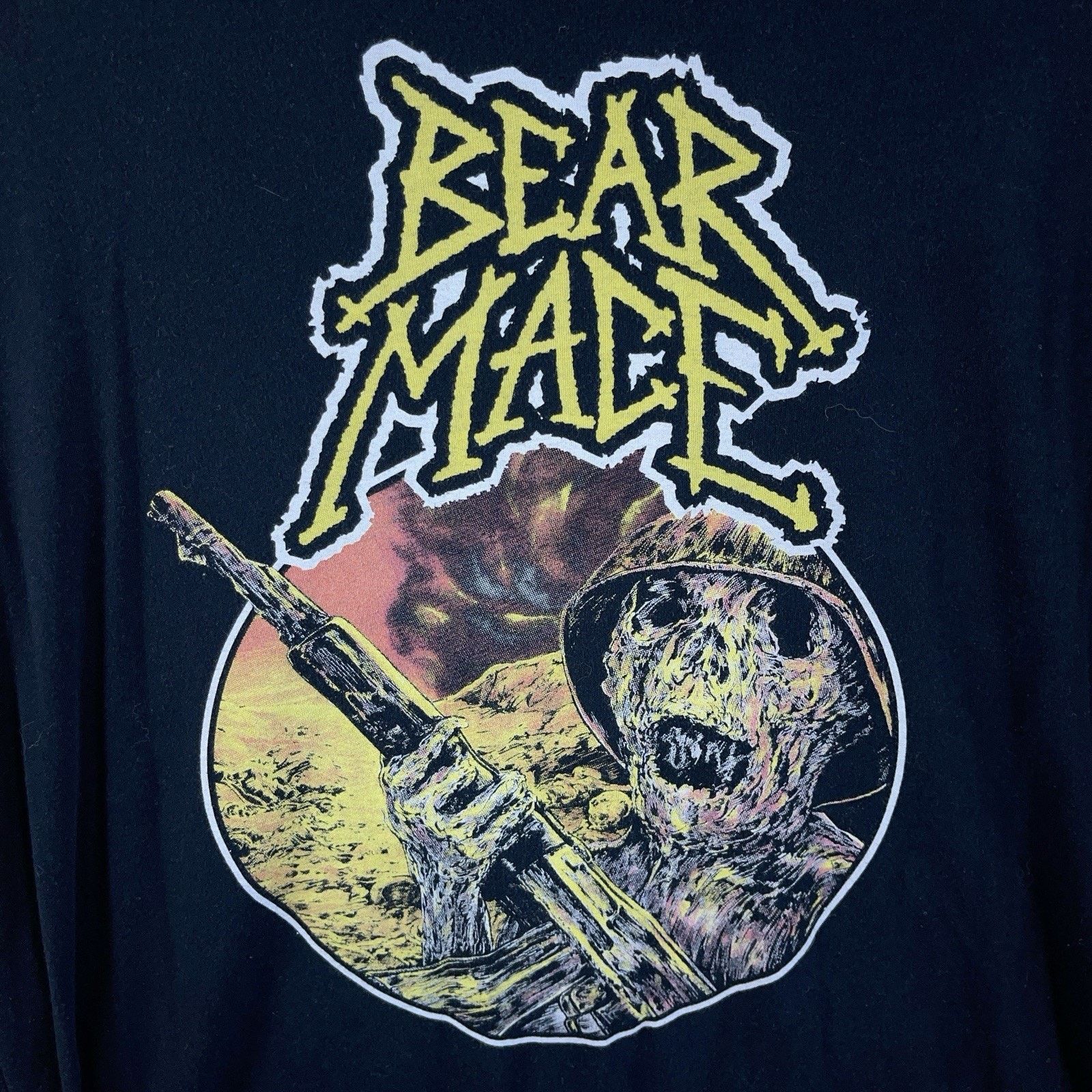 Other Bear Mace Death Metal Band Long Sleeve T Shirt Size US L / EU 52-54 / 3 - 2 Thumbnail