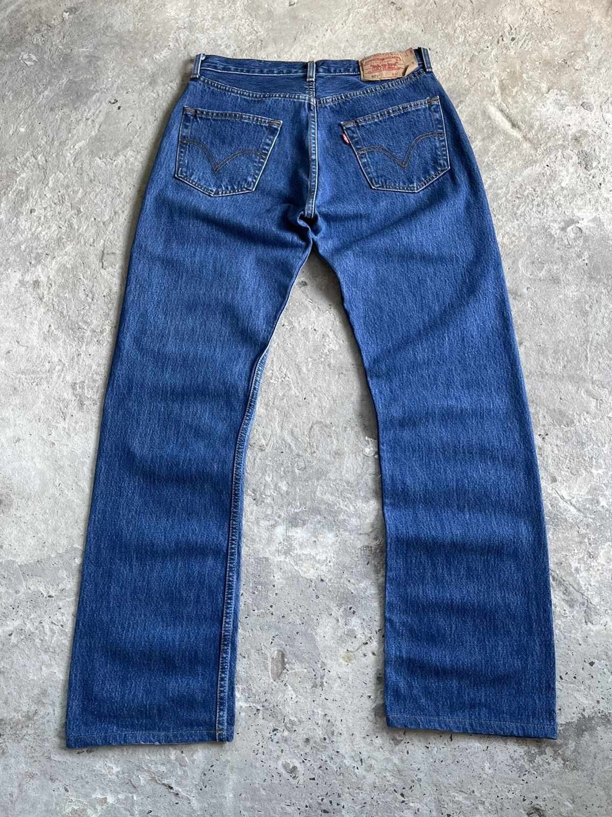 Levi's Levi's 501 Red Tab Straight Classic Fit Denim Jeans Size US 32 / EU 48 - 10 Thumbnail