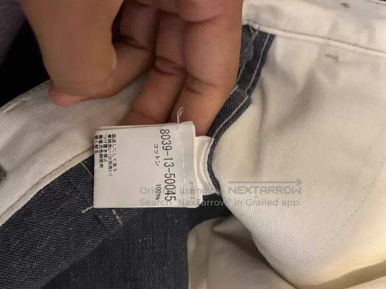 Nigel Cabourn Nigel Cabourn Vintage denim pants Size 24" / US 00 / IT 34 - 2 Thumbnail