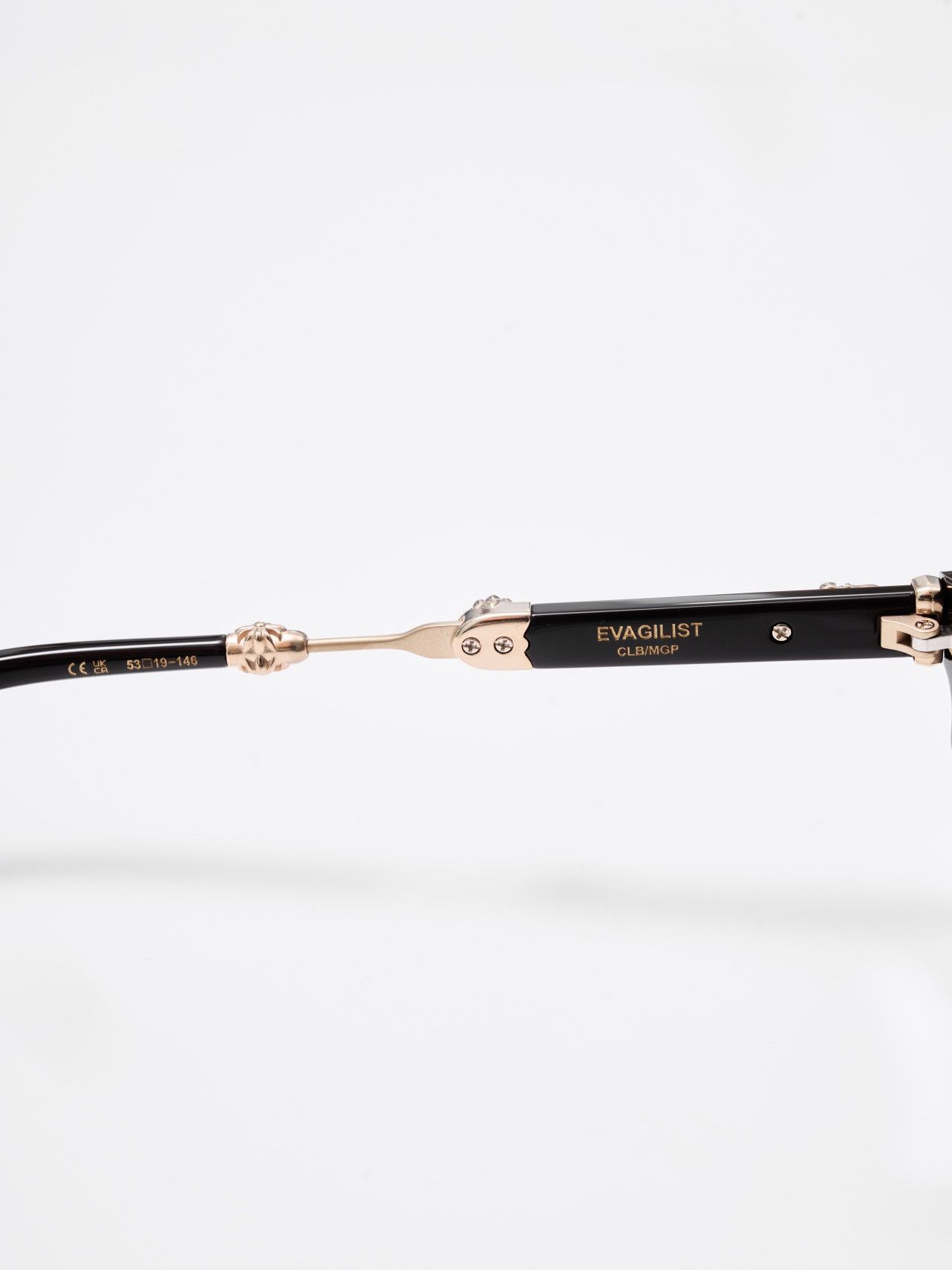 Chrome Hearts CHROME HEARTS EVAGILIST Classic Brown/Matte Gold Plated Size ONE SIZE - 7 Thumbnail