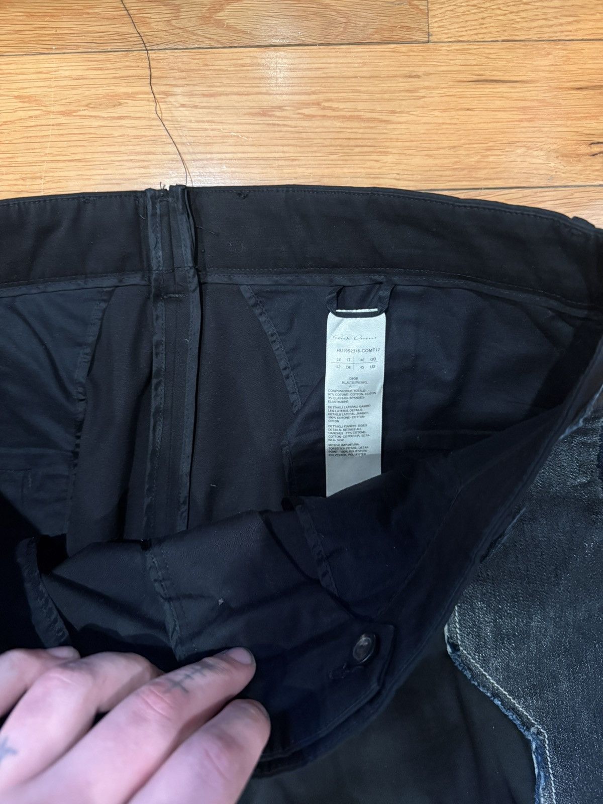 Rick Owens Drop Crotch Rick Owens Trousers Size US 36 / EU 52 - 4 Thumbnail