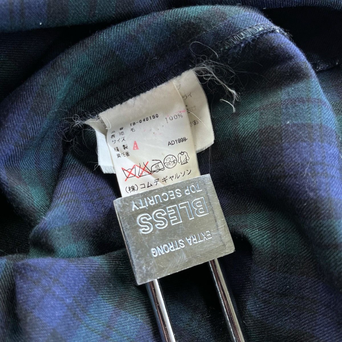 Comme des Garcons Homme Comme des garcons tricot wool shirt Size US S / EU 44-46 / 1 - 6 Thumbnail