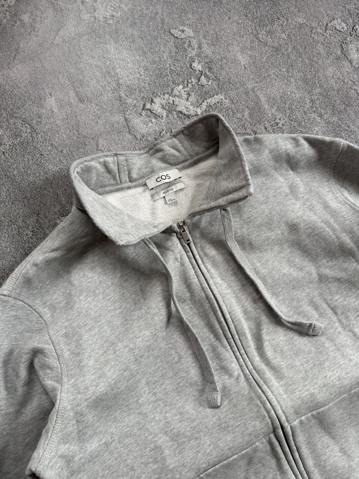 Cos × Designer COS M relaxed zip sweatshirt long sleeve jumper pullover Size M / US 6-8 / IT 42-44 - 7 Thumbnail