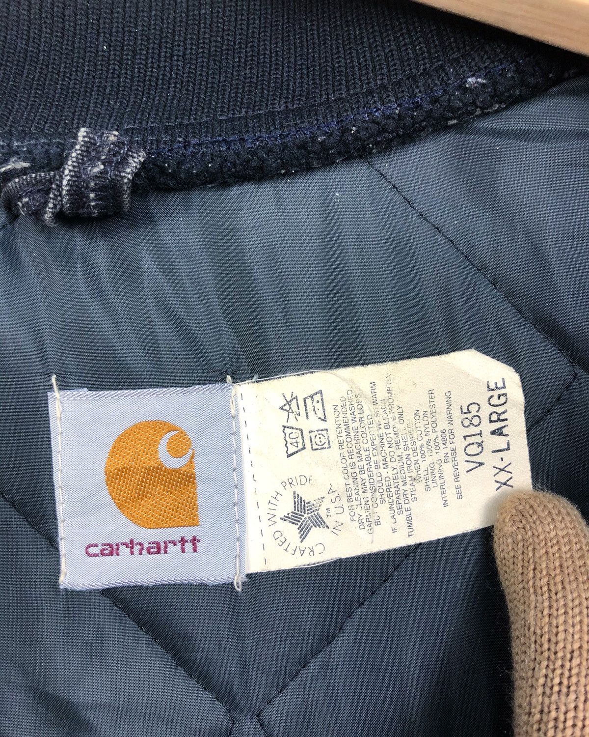 Carhartt × Vintage Rare Vintage Carhartt Quilted Vest Jacket Made in USA Size US XXL / EU 58 / 5 - 12 Thumbnail
