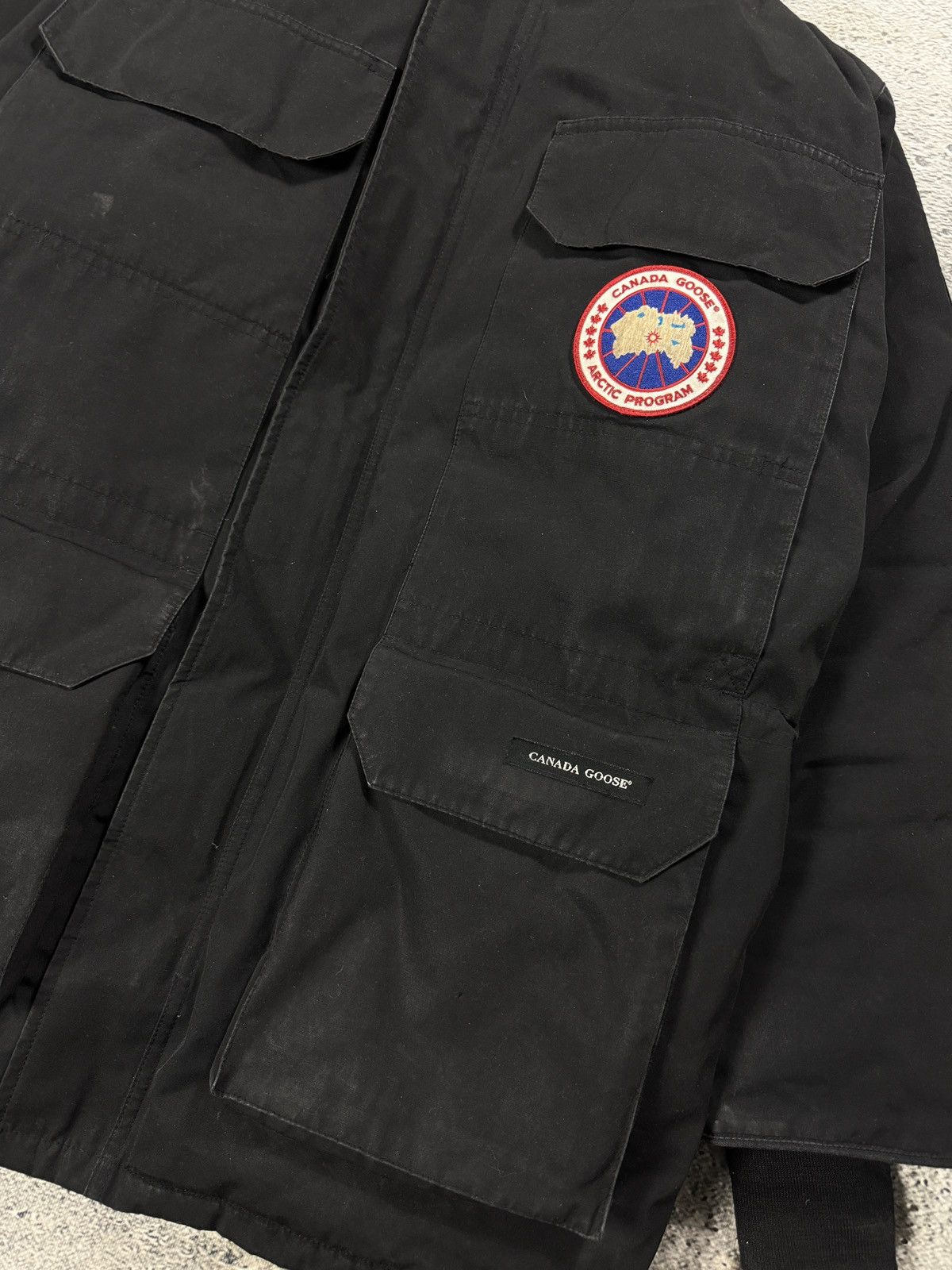 Canada Goose Canada Goose vintage black expedition parka jacket puffer Size US XL / EU 56 / 4 - 2 Thumbnail