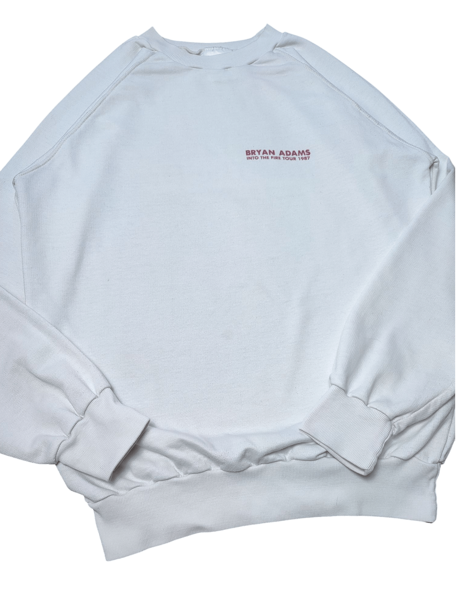Band Tees 1987 Bryan Adams Into the Fire Tour Sweatshirt Size US S / EU 44-46 / 1 - 11 Thumbnail