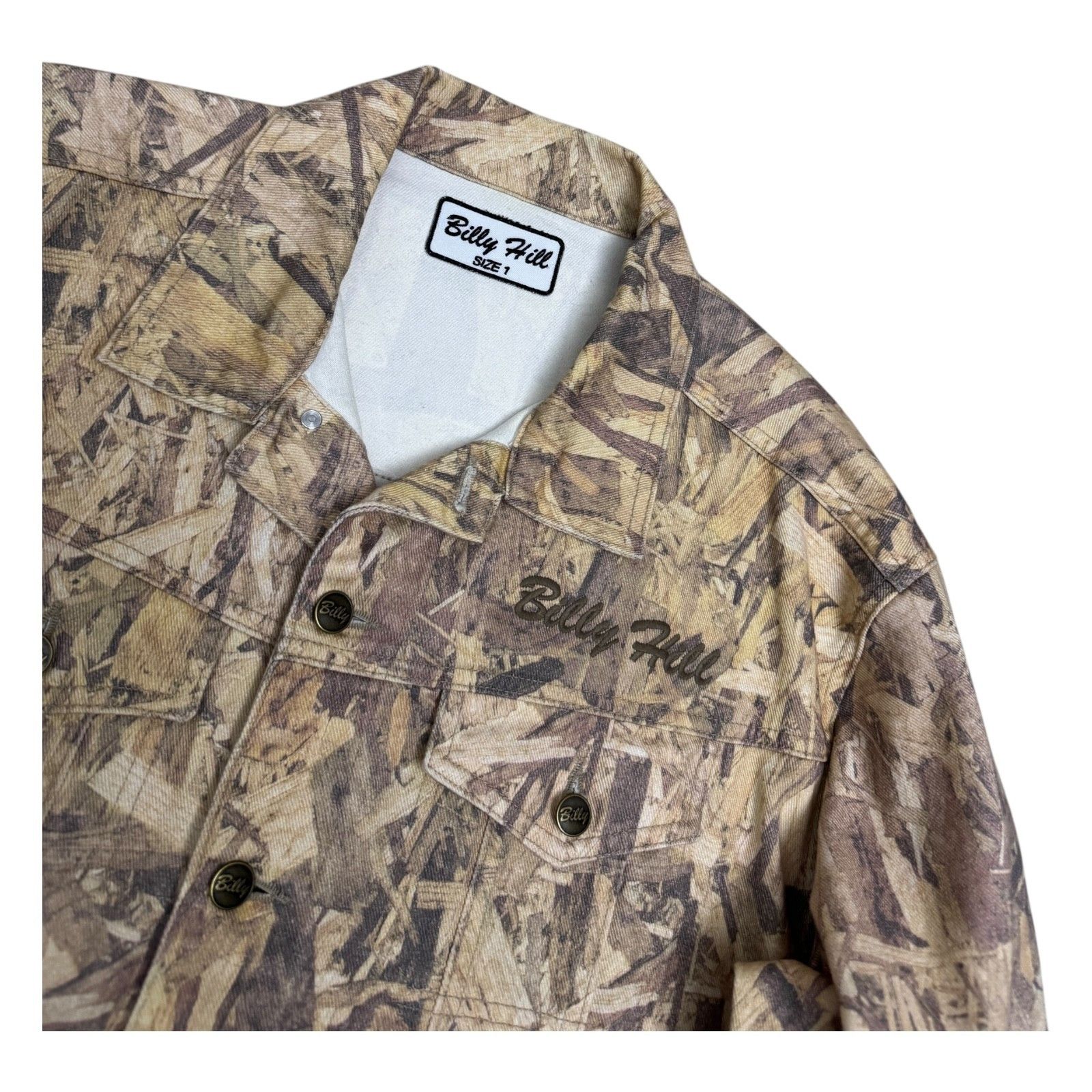 Billy Hill RARE BILLY HILL Wood CAMO Denim 2-Piece Jacket & Jeans L Size US L / EU 52-54 / 3 - 11 Thumbnail