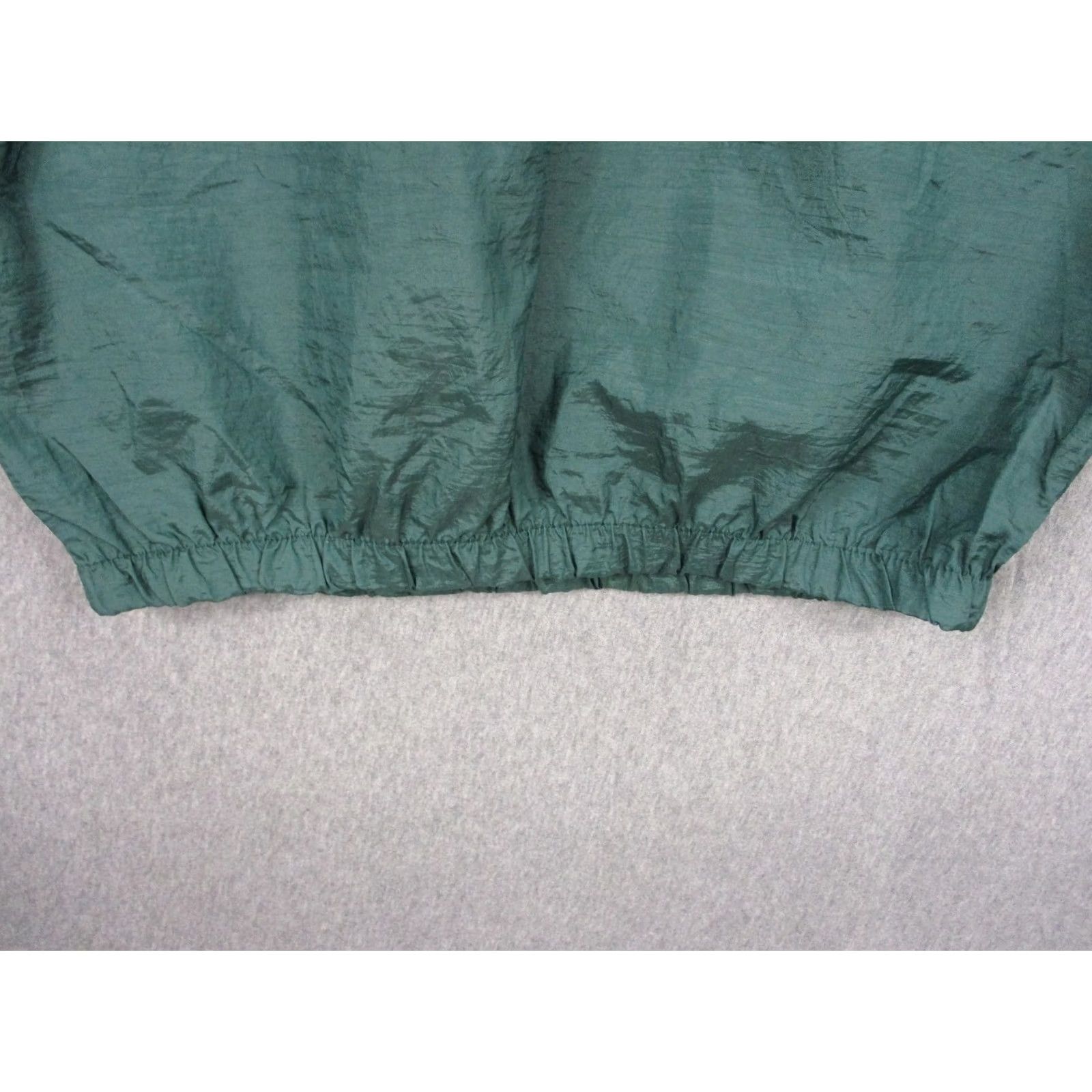 Augusta Sportswear VINTAGE Augusta Sportswear Miles College Track Suit Mens L Green 2 Piece Nylon Set Size 42R - 5 Thumbnail