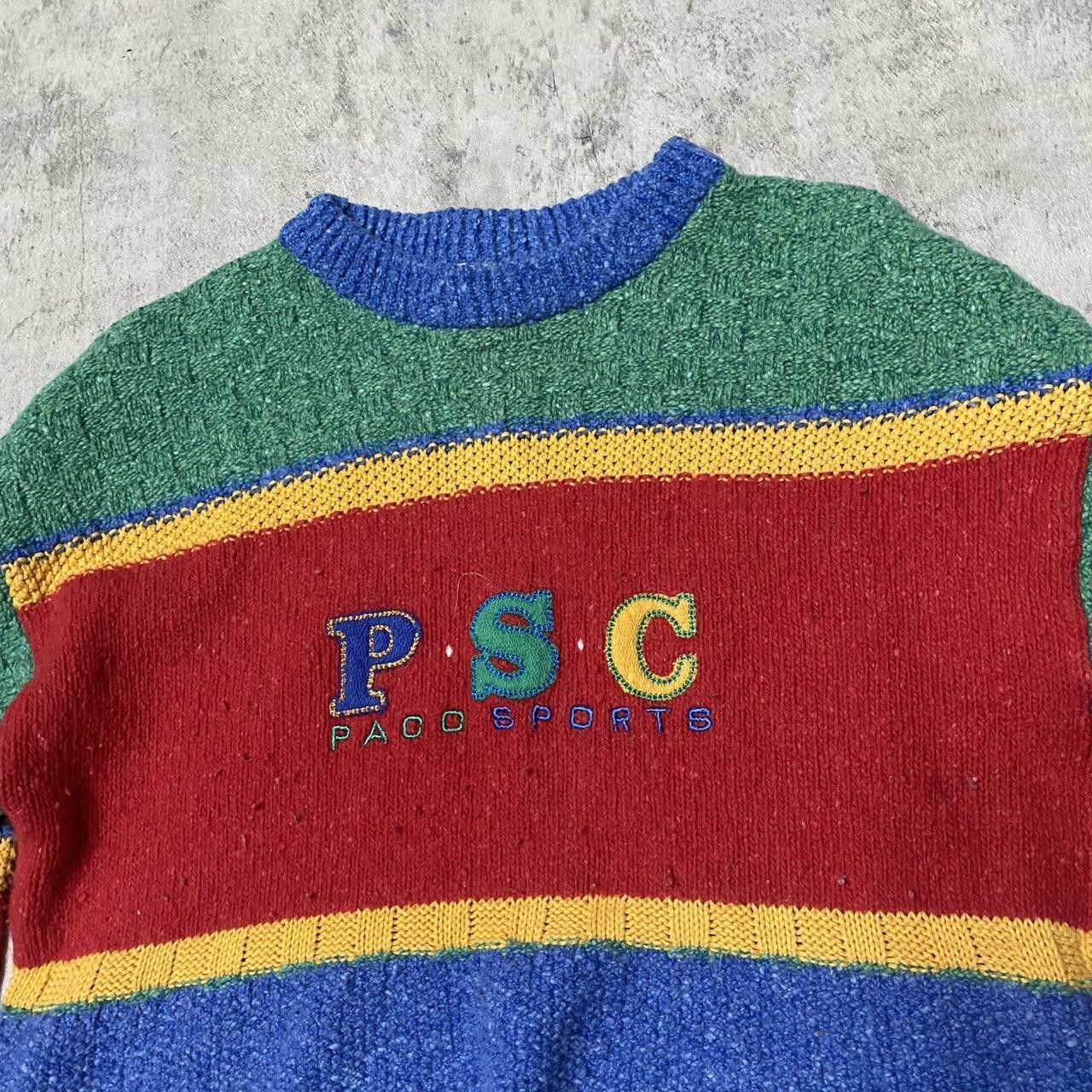 Other Vintage 90s PacSun multi-coloured knit sweater Size US M / EU 48-50 / 2 - 3 Thumbnail