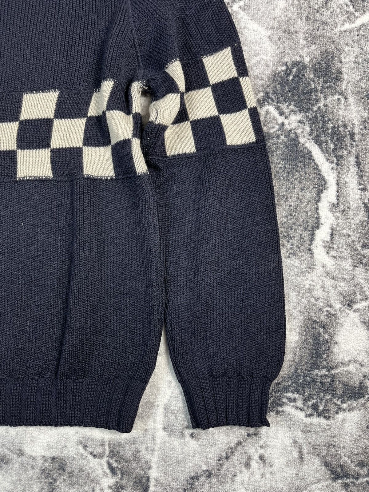 Armani Armani Jeans Vintage Wool Knit 🧶 Sweater Size US L / EU 52-54 / 3 - 13 Thumbnail