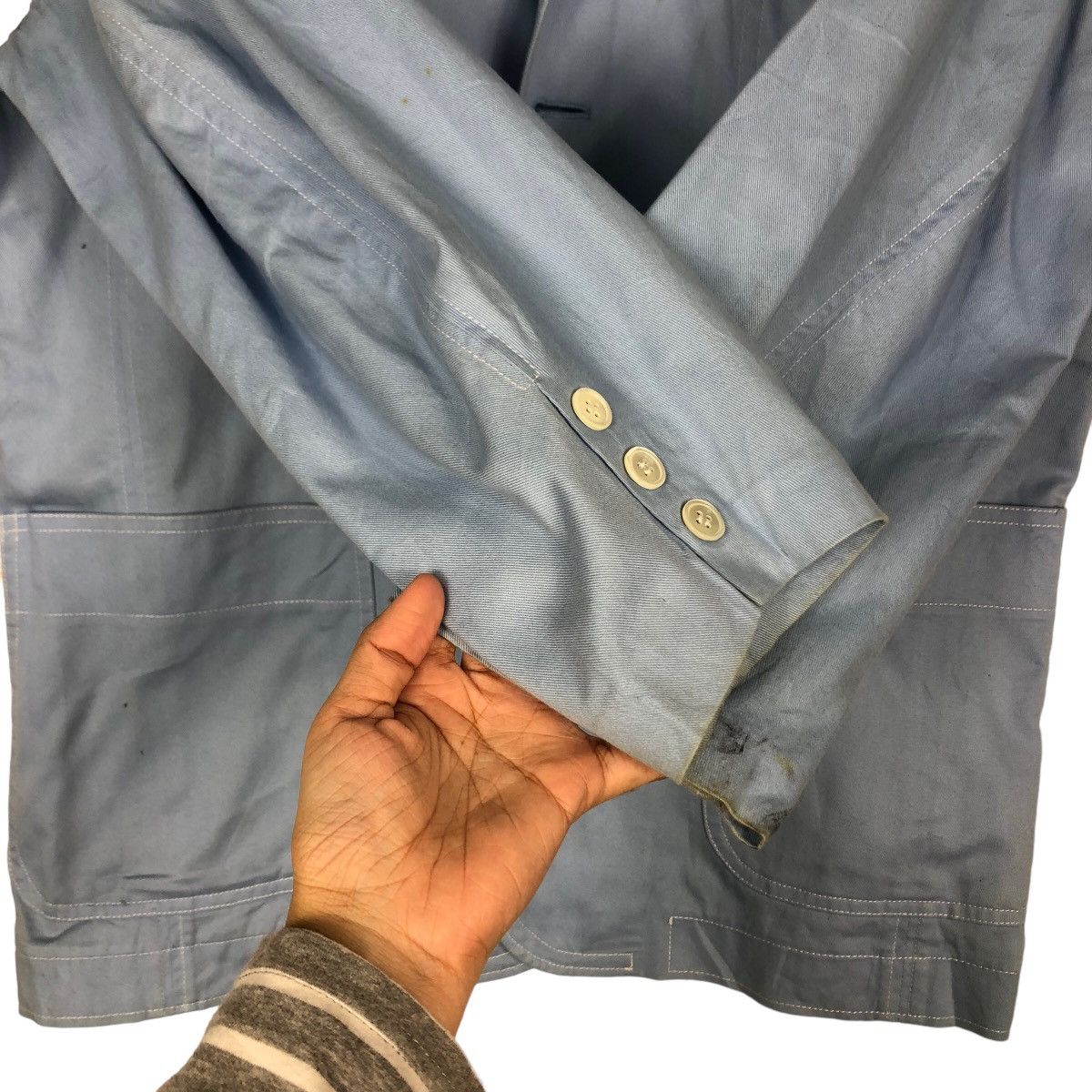 Japanese Brand 🔥Milk Boy Chore Work Jacket Big Logo Skate Style Streetwear Size US M / EU 48-50 / 2 - 15 Thumbnail