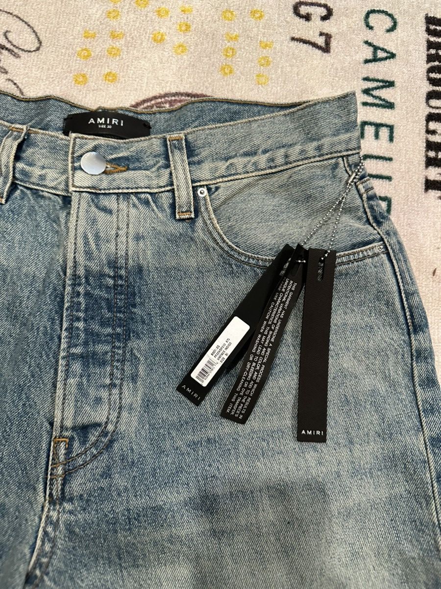 Amiri Amiri Bootleg Vintage Indigo Jeans Size US 30 / EU 46 - 4 Thumbnail