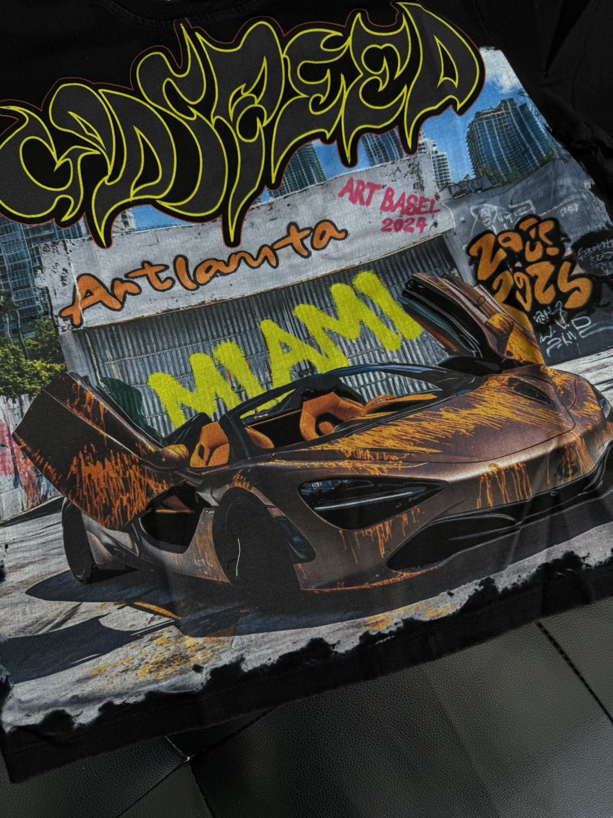 Godspeed Godspeed Miami Lambo Tee Shirt Size S (NEW) Size US S / EU 44-46 / 1 - 4 Thumbnail