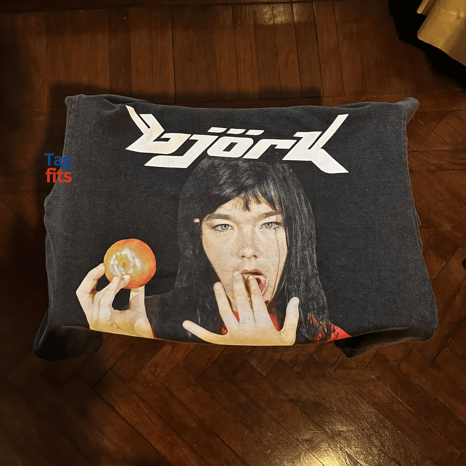Band Tees × Vintage Bjork Biography Boot T shirt ᯓ★ Size US L / EU 52-54 / 3 - 8 Thumbnail