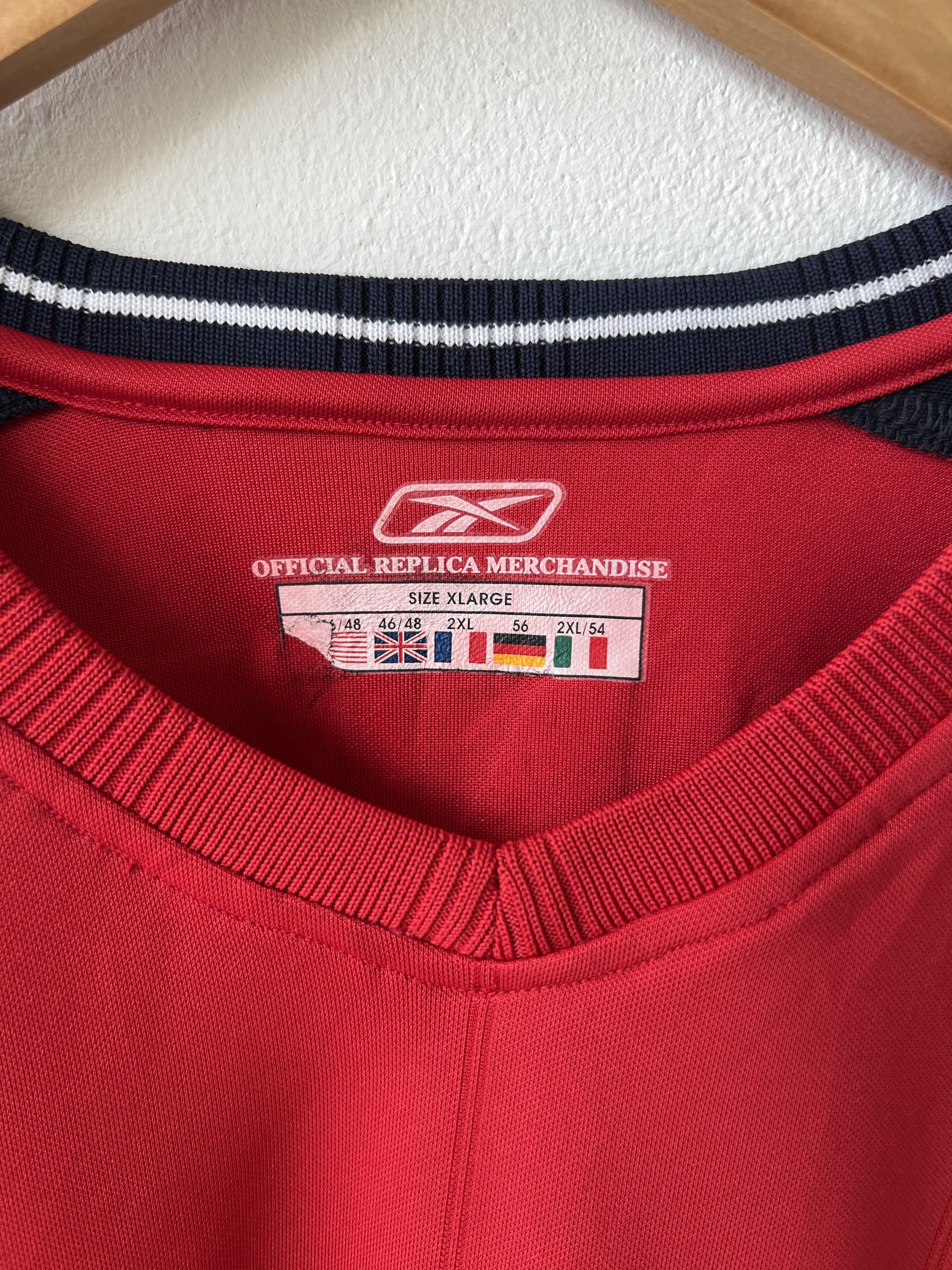 Reebok (XL) Bolton 2003-05 Away Long Sleeve Shirt Barness #2 Kit Size US XL / EU 56 / 4 - 3 Thumbnail