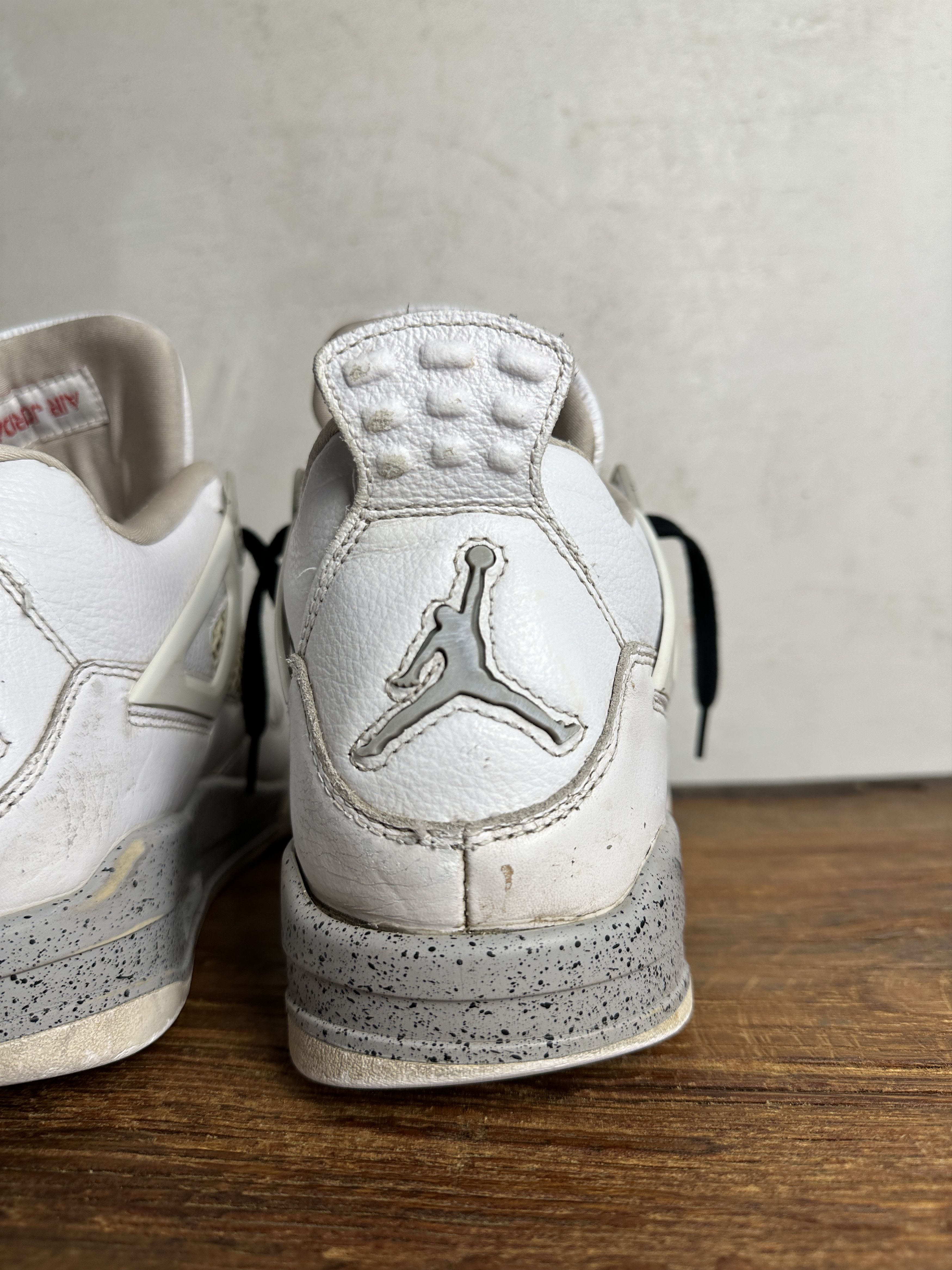 Jordan Brand Air Jordan 4 Retro White Oreo 2021 Size US 9 / EU 42 - 8 Thumbnail