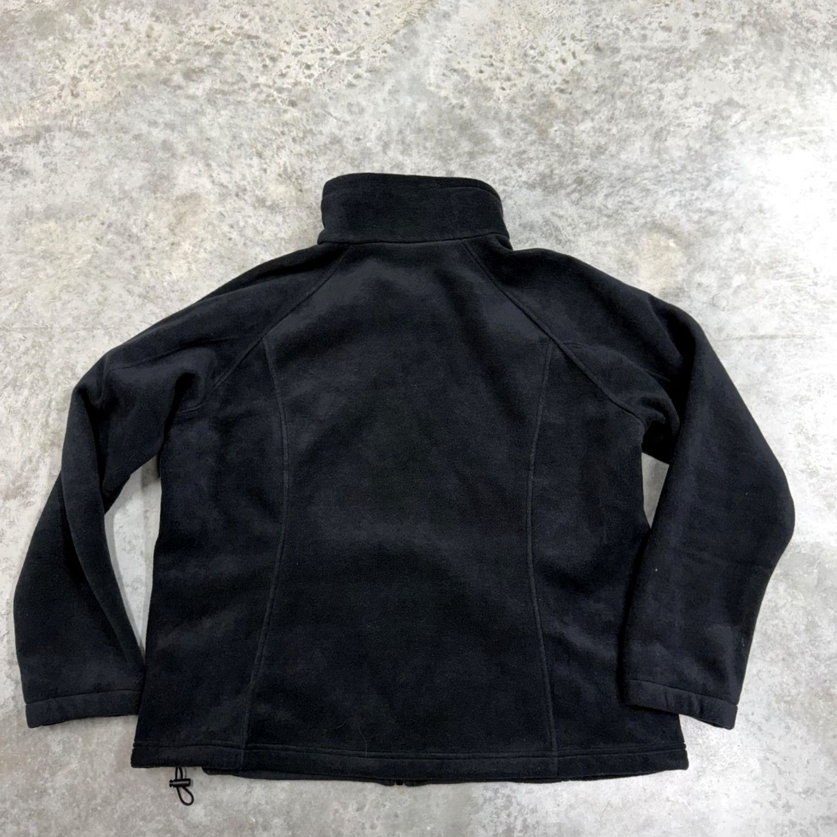 Vintage Columbia Fleece Jacket Womens 2X Black Full Zip Collared Pockets Warm Cozy Size XXL / US 16-18 / IT 52-54 - 4 Thumbnail
