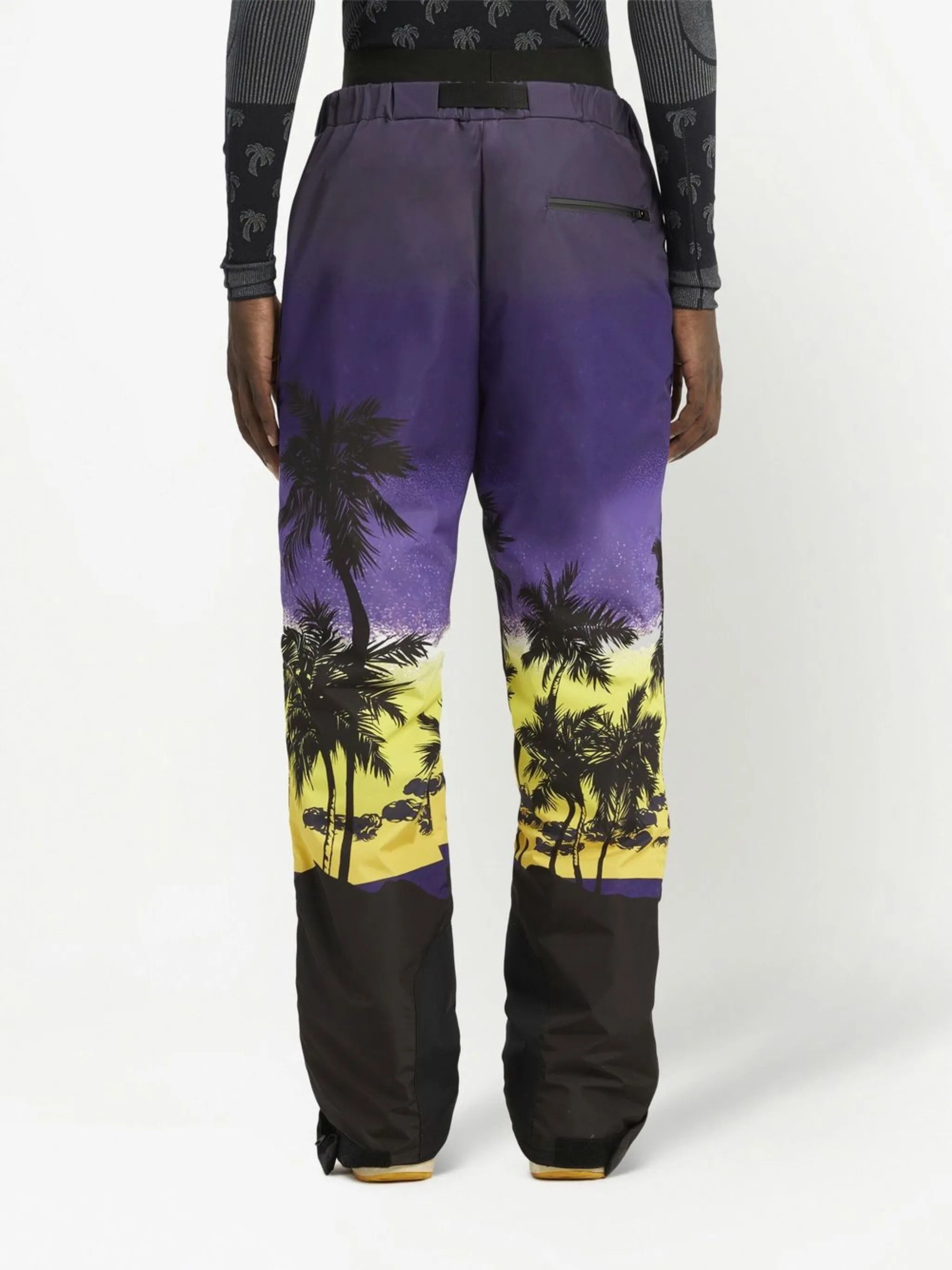 Palm Angels o1y0325 Snow Wear Sweatpant in Multicolor Size US 34 / EU 50 - 4 Thumbnail