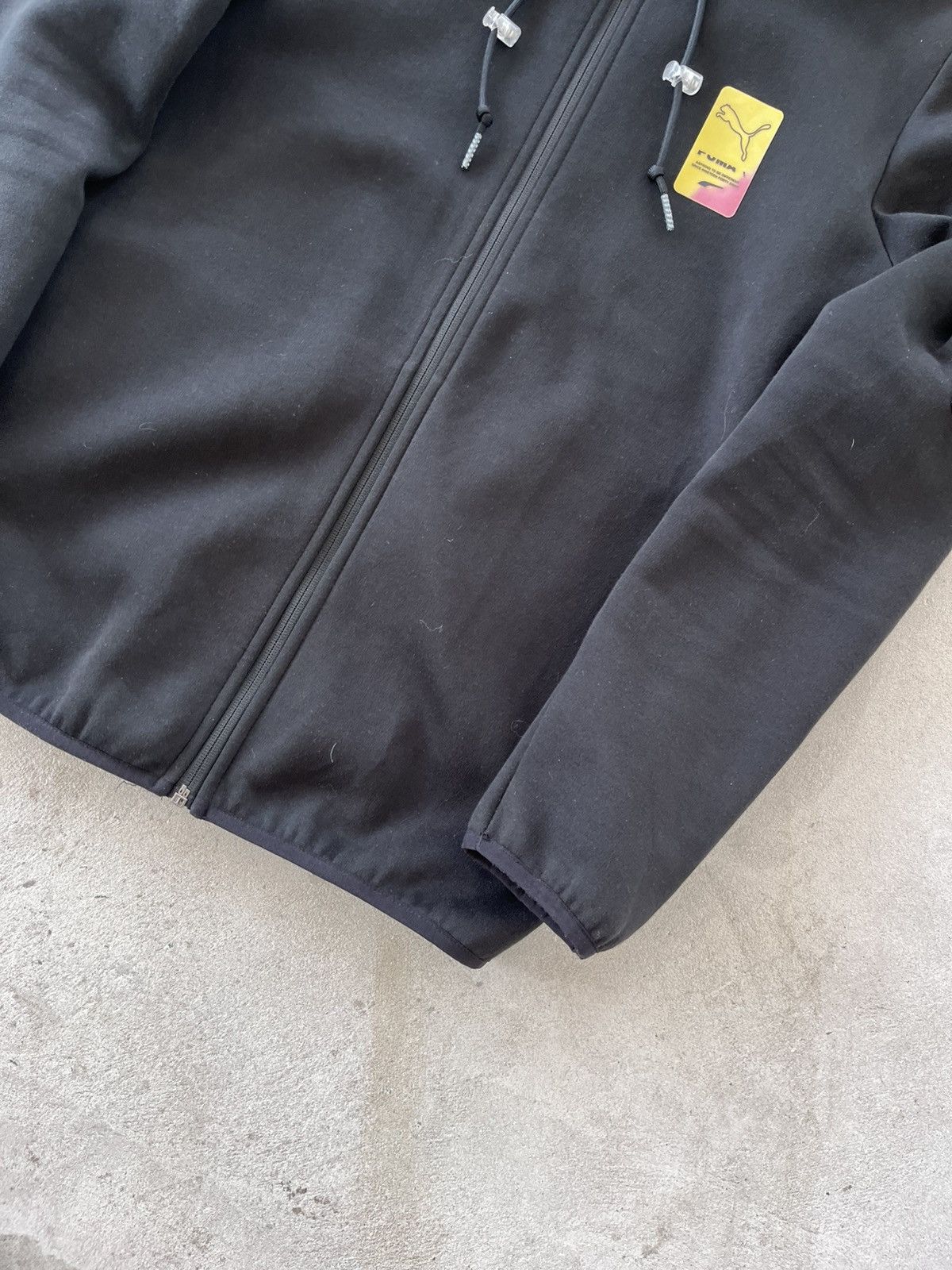 Puma Vintage Puma Zip Hoodie Tech Fleece Style Black Drill Y2K Size US S / EU 44-46 / 1 - 6 Thumbnail