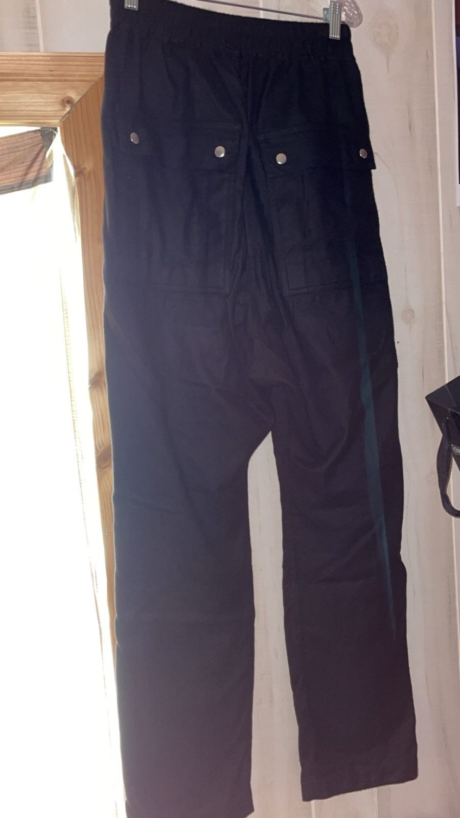 Rick Owens Rick Owens Black Zip Sweatpants Size US 28 / EU 44 - 3 Thumbnail