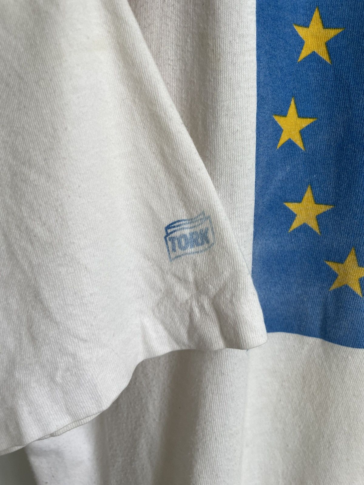 Vintage Archive Vintage 80’s European Union Flag T-Shirt RARE Size US XL / EU 56 / 4 - 4 Thumbnail