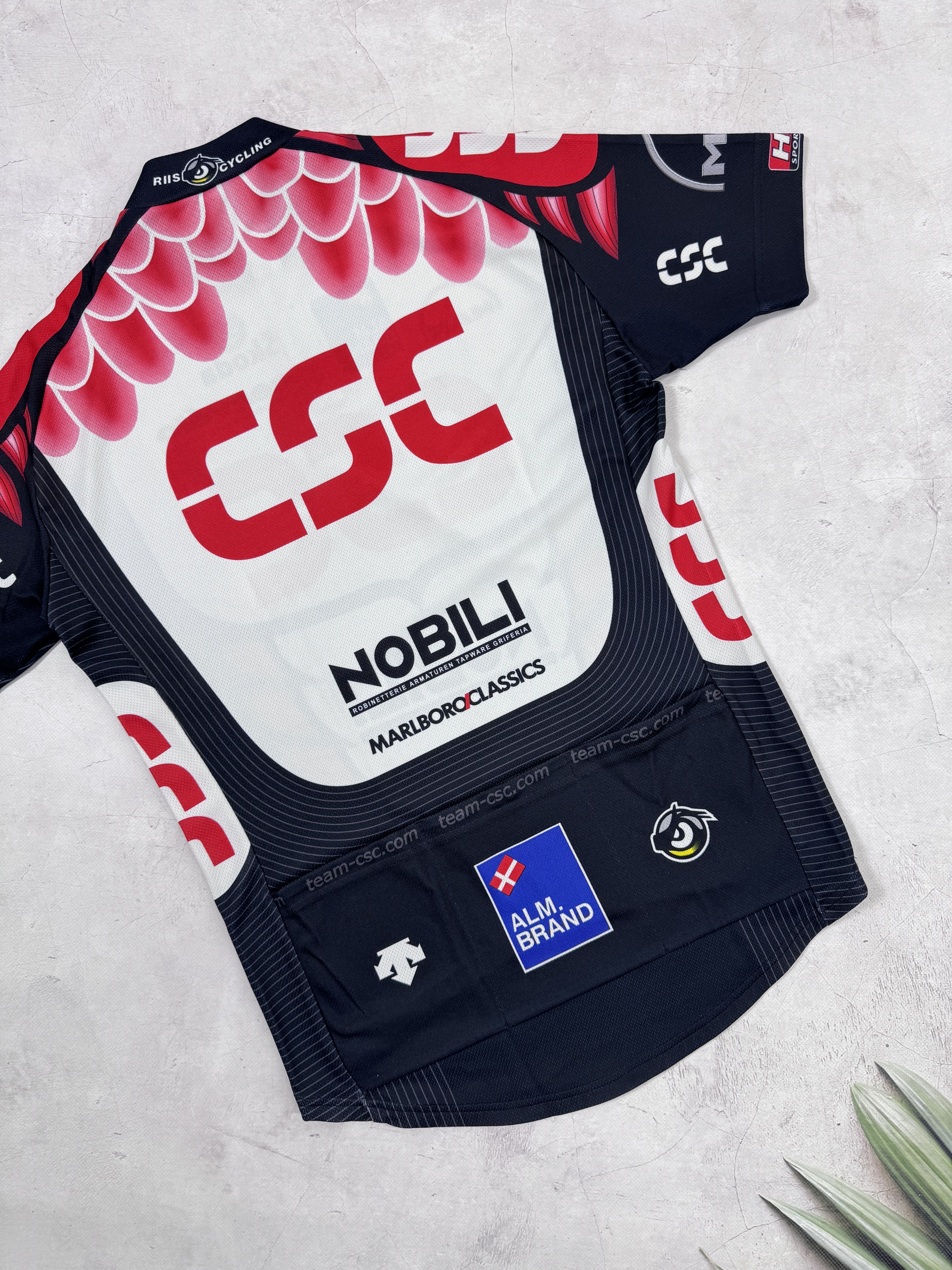 Sports Specialties Descente Team CSC Skoda Man Nobili Cycling Jersey Size US M / EU 48-50 / 2 - 18 Thumbnail