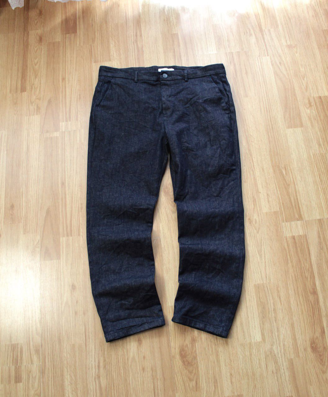 Other 🔥 Cruna Brera Mens Denim Trousers Italy Pants Size 52 Suit Size US 36 / EU 52 - 1 Thumbnail