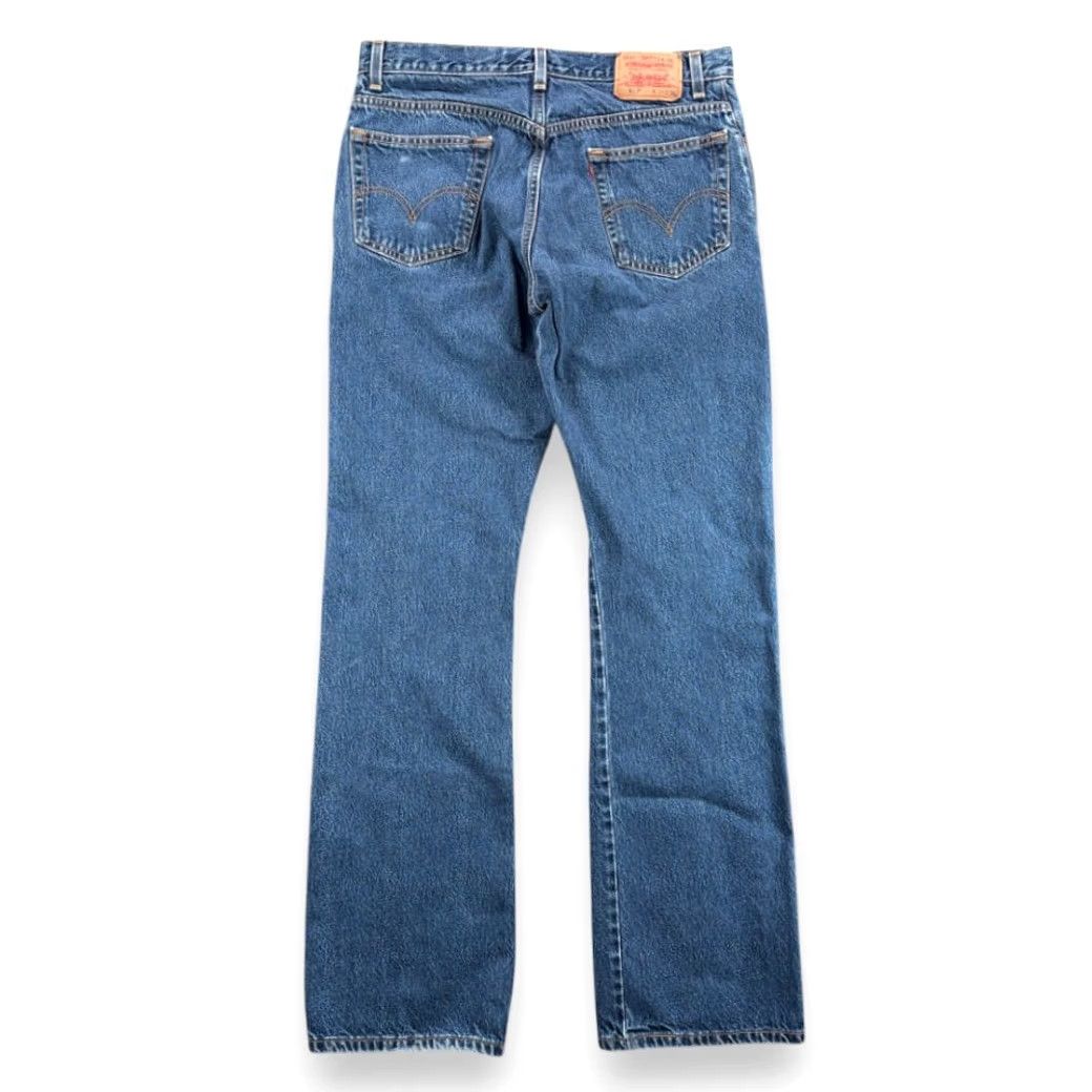 Levi's VINTAGE Levi's 517 Jeans Mens 34x36 Blue Bootcut Denim Medium Wash 5-Pocket 34x36 Tag Mens Size US 34 / EU 50 - 2 Thumbnail
