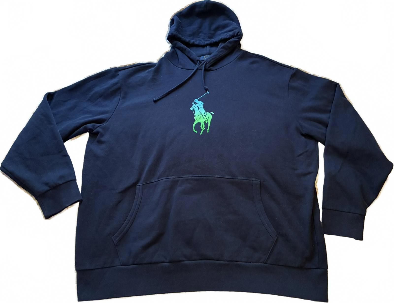 Polo Ralph Lauren Polo Ralph Lauren Ombré Big Pony Fleece Hoodie Size 2XLT Size US XXL / EU 58 / 5 - 3 Thumbnail
