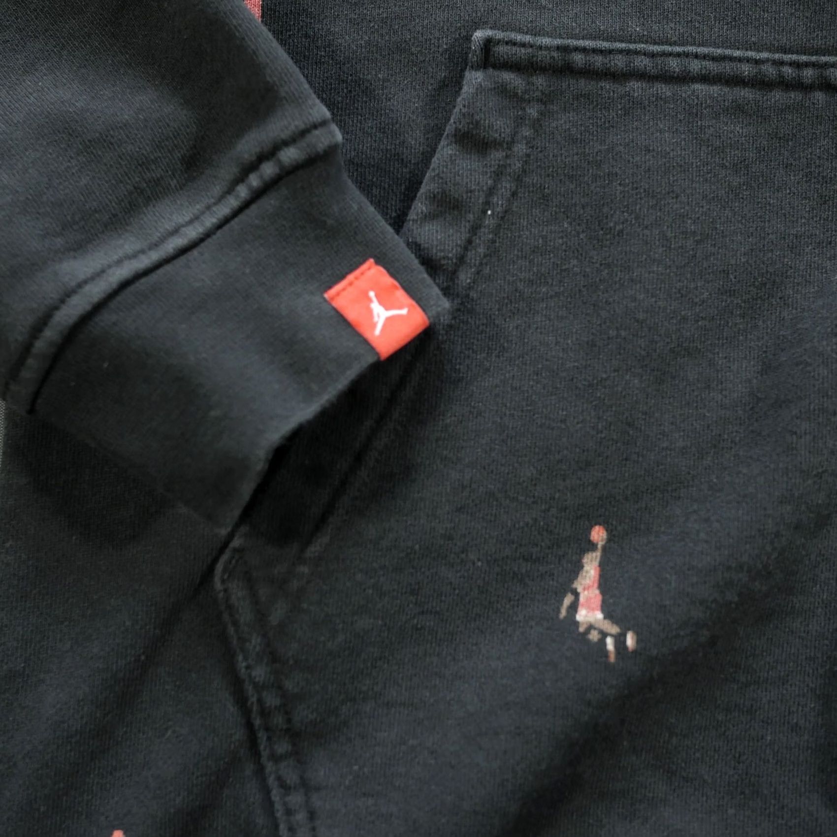 Jordan Brand Jordan Hoodie Mens Small Black Icon Essentials Sweatshirt Fleece Jumpman MJ 23 Size US S / EU 44-46 / 1 - 3 Thumbnail