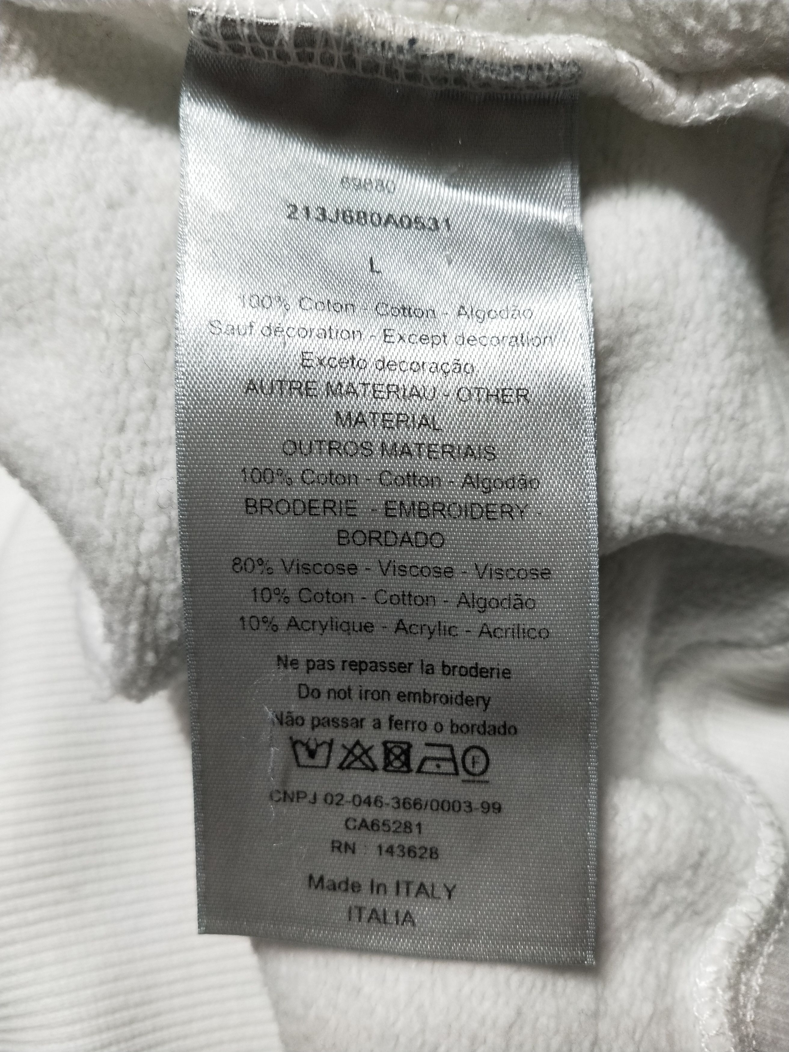 Dior Atelier Embroidered Logo Hoodie Size US L / EU 52-54 / 3 - 5 Thumbnail
