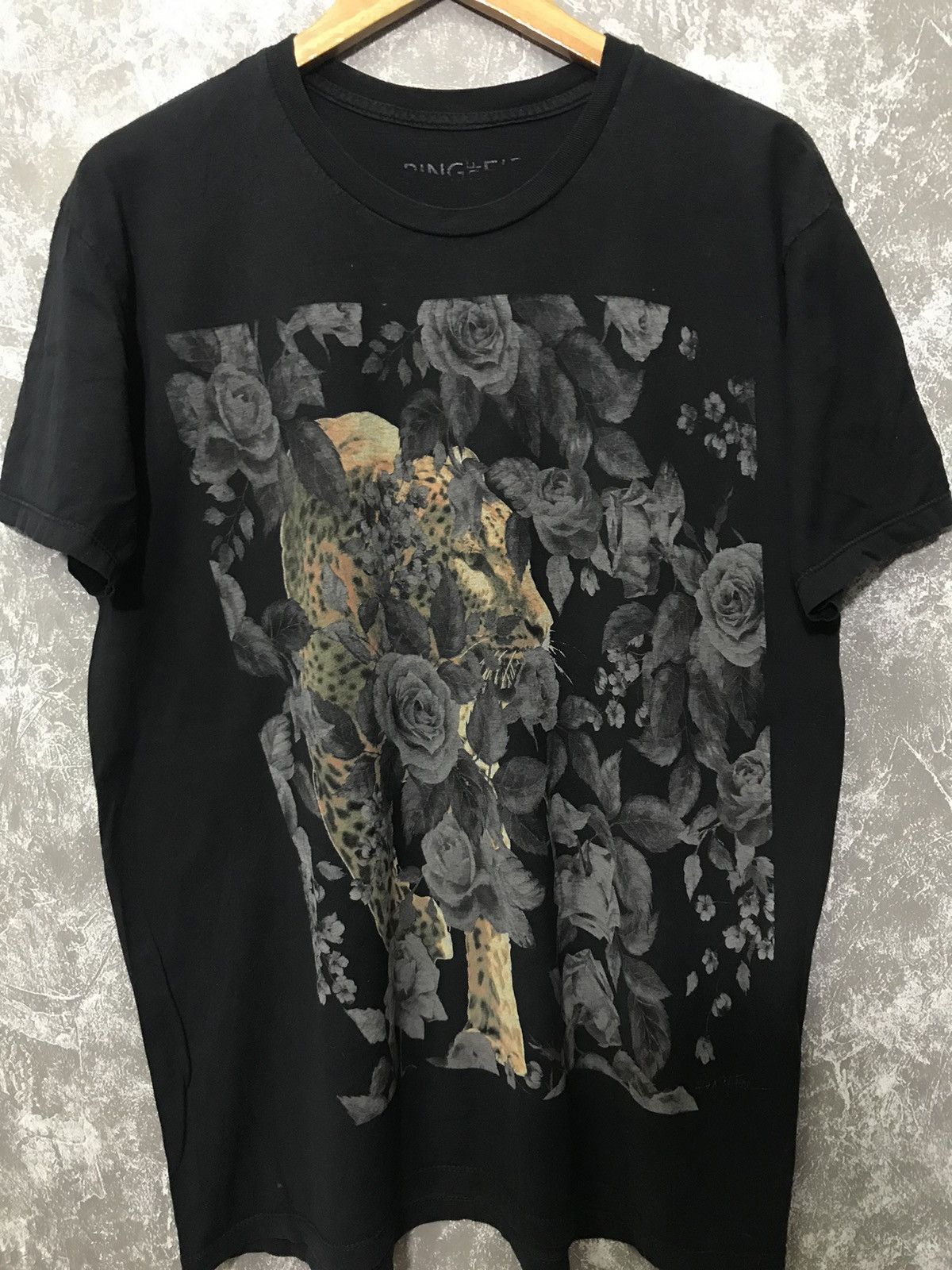 Affliction × Ring Of Fire × Southpole Ring Of Fire Affliction Rose Tiger Y2K Graphic Tee Size US L / EU 52-54 / 3 - 1 Thumbnail